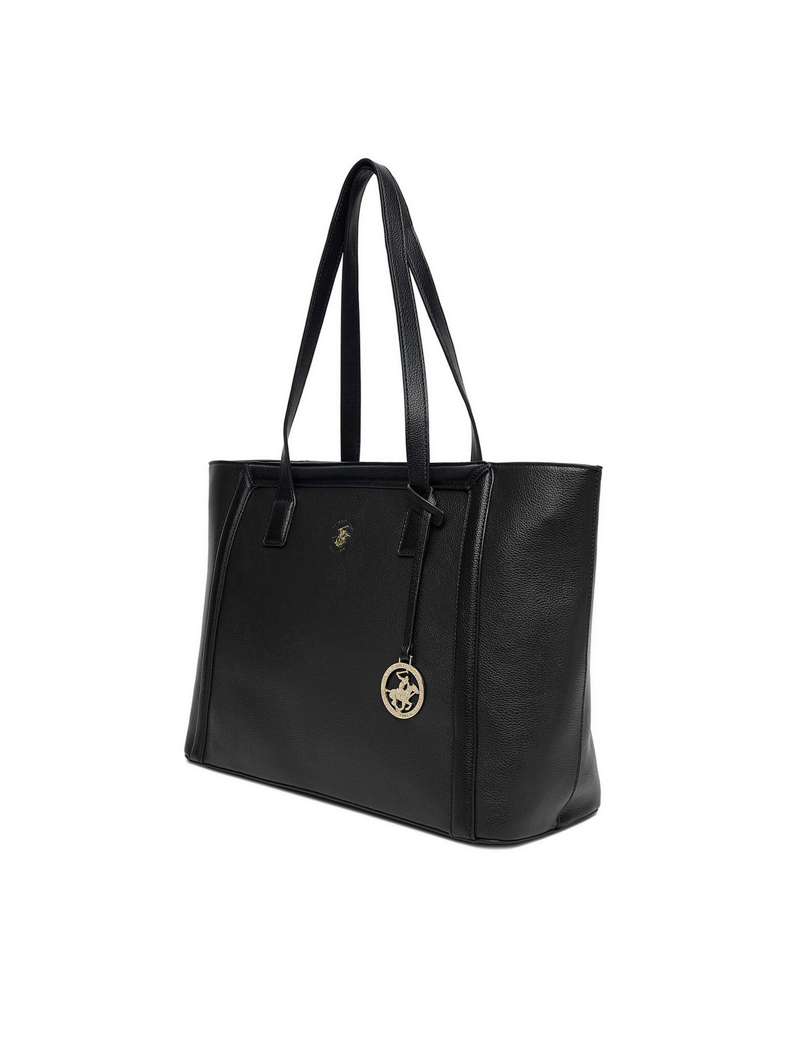 BEVERLY HILLS POLO CLUB Handtasche Beverly Hills Polo Club Damenhandtasche Schwarz C-BHPC-L-007-08
