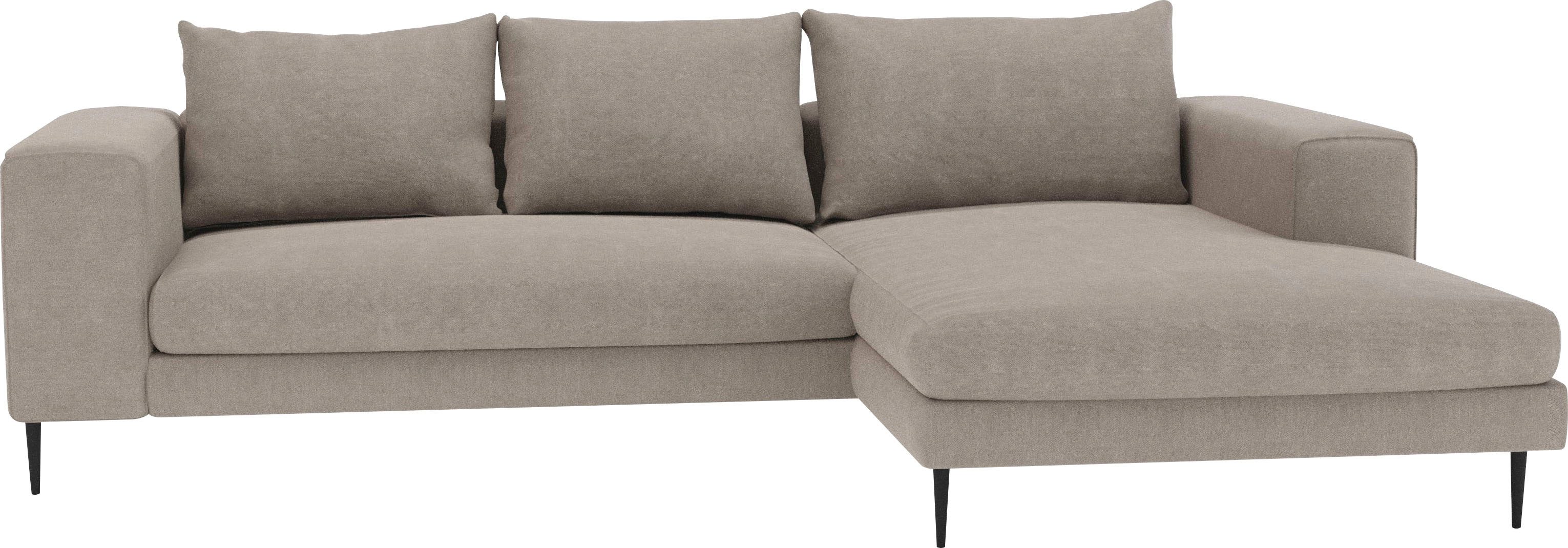 Ecksofa Aurora, L-Form, mit extra breiter Recamiere, 324 x 170 cm (BxT)