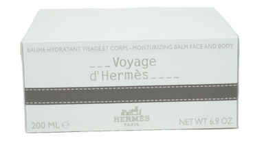 HERMÈS Körperbalsam Herms Voyage d' Herms Parfumierter Balm Face and Body 200 ml