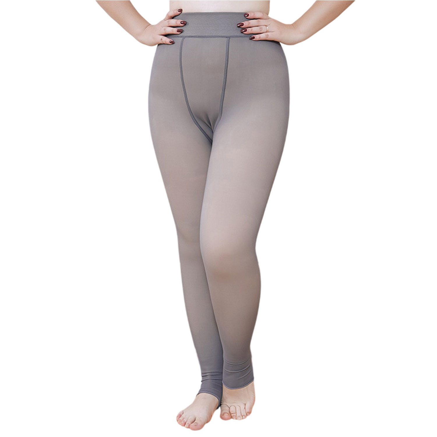 Refttenw Leggings Thermo-Leggings, Strumpfhosen, halbtransparente Strumpfhosen