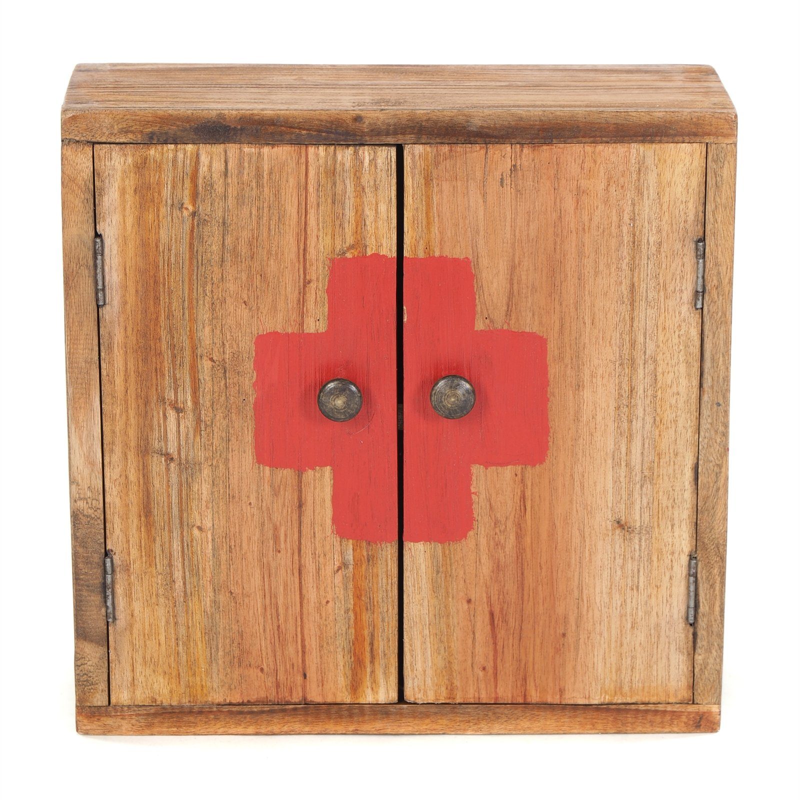 DESIGN DELIGHTS Wandregal VINTAGE MEDIZINSCHRANK, 35x35cm(HxB) Wandschrank günstig online kaufen