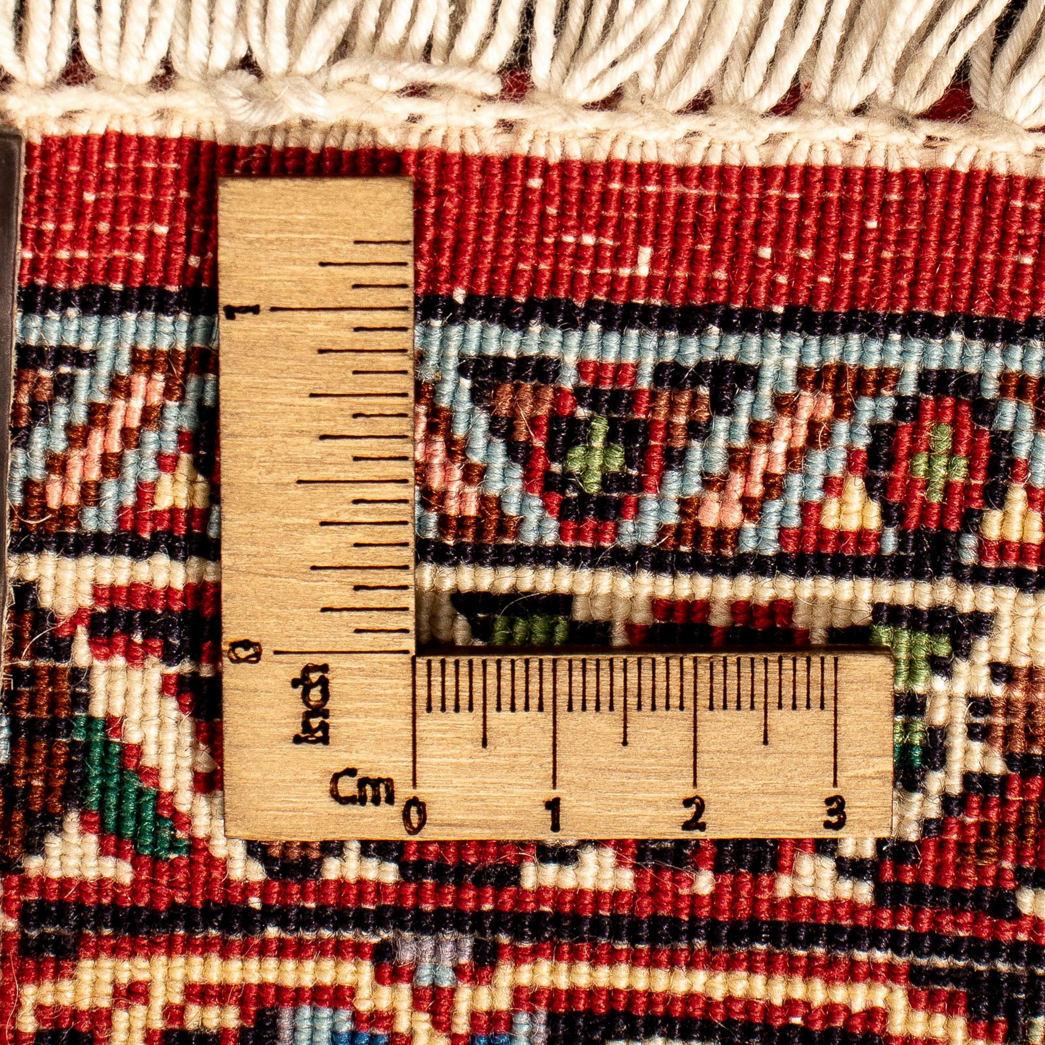 Orientteppich Perser - Bidjar mit cm - x Handgeknüpft, mm, Höhe: morgenland, 87 Wohnzimmer, mehrfarbig, Einzelstück - 292 rechteckig, 15 Zertifikat