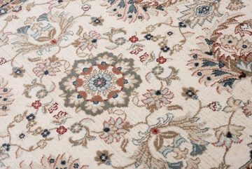 Orientteppich Oriente Teppich - Traditioneller Teppich Orient Grau Beige, Mazovia, 80 x 150 cm, Geeignet für Fußbodenheizung, Pflegeleicht, Wohnzimmerteppich