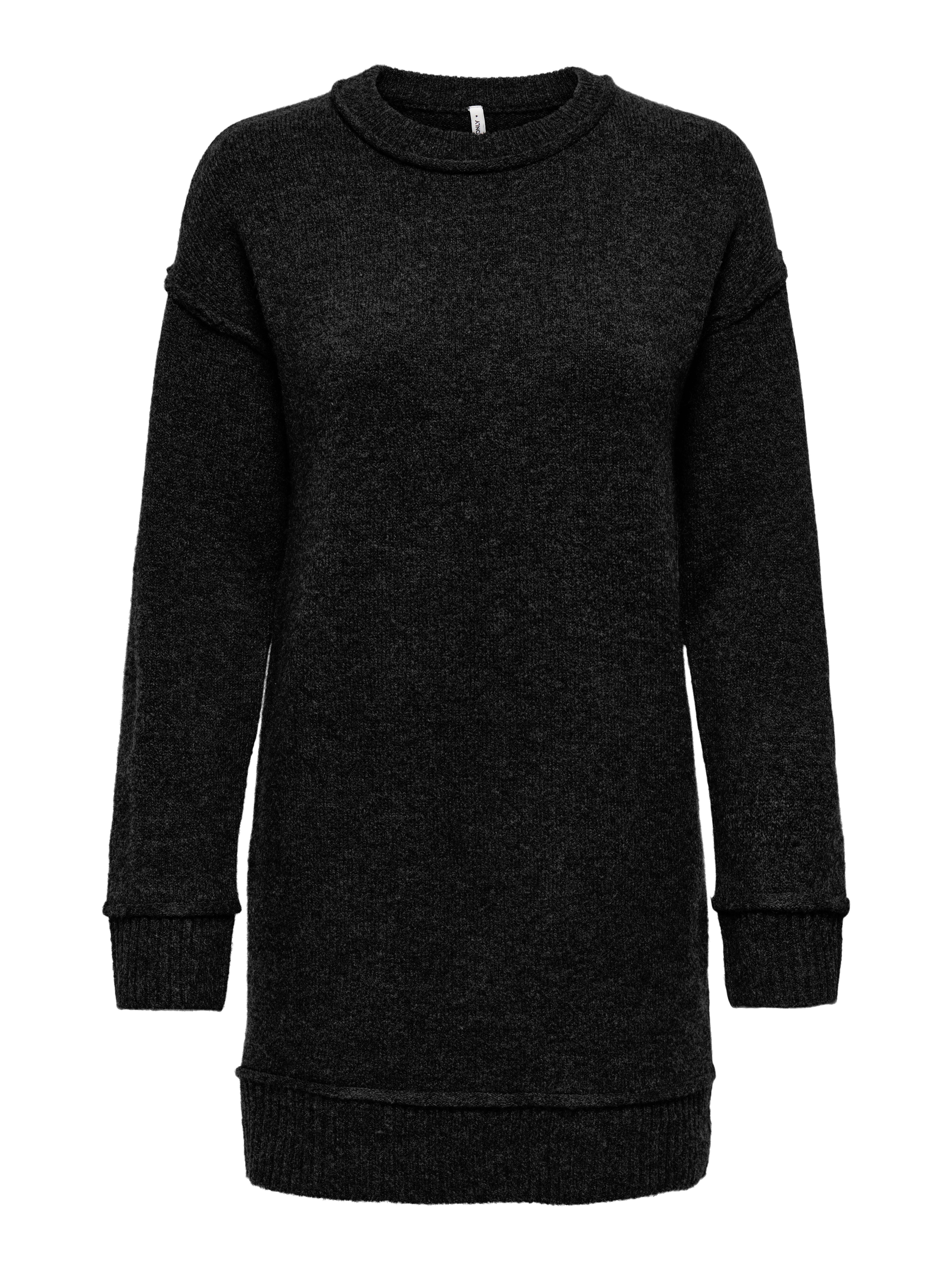 ONLY Midikleid ONLHAZEL LS O-NECK DRESS BF KNT Sommerkleid