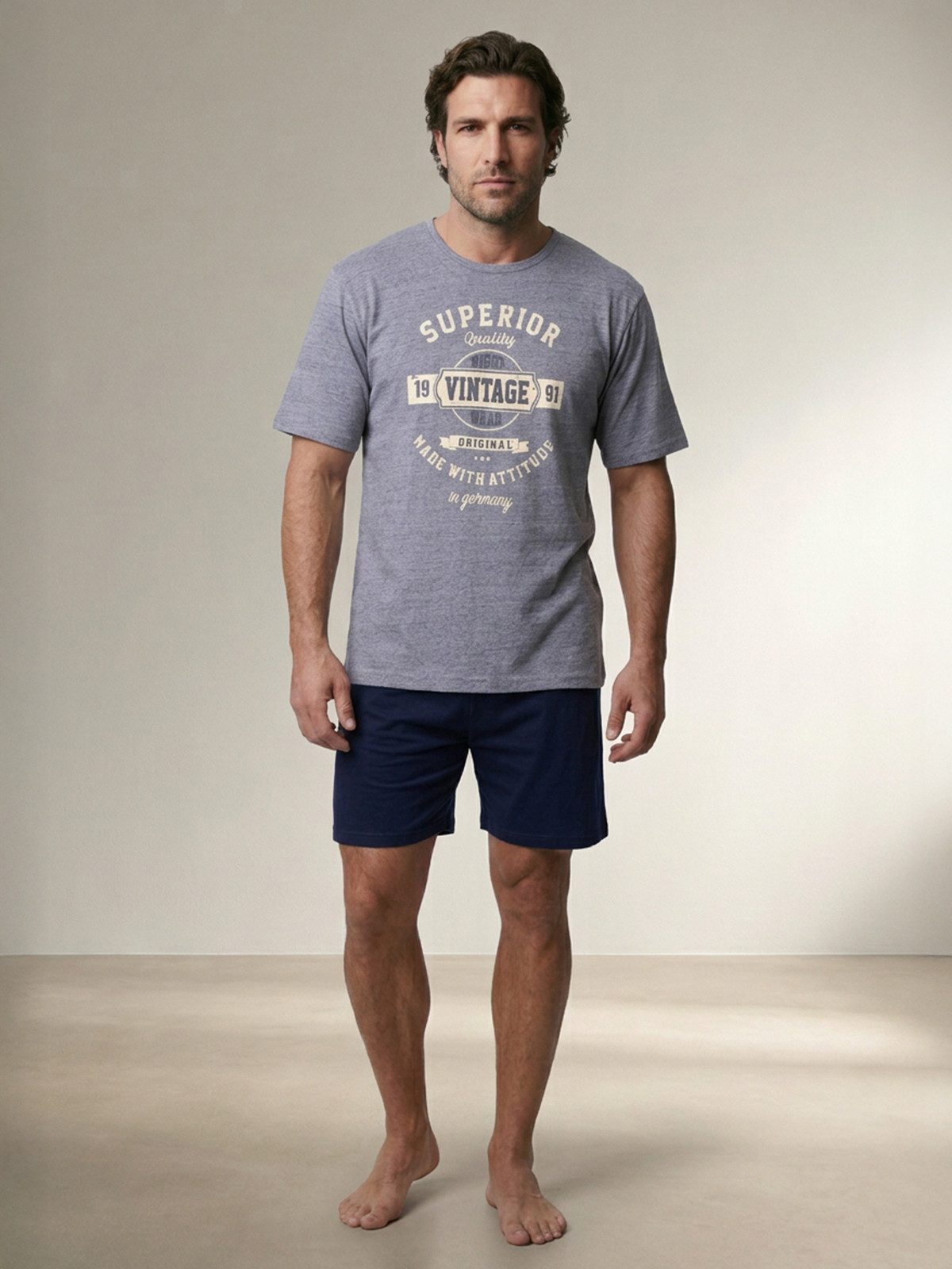 Henry Terre Shorty Paul Vintage Pyjama Paul Vintage (NC)