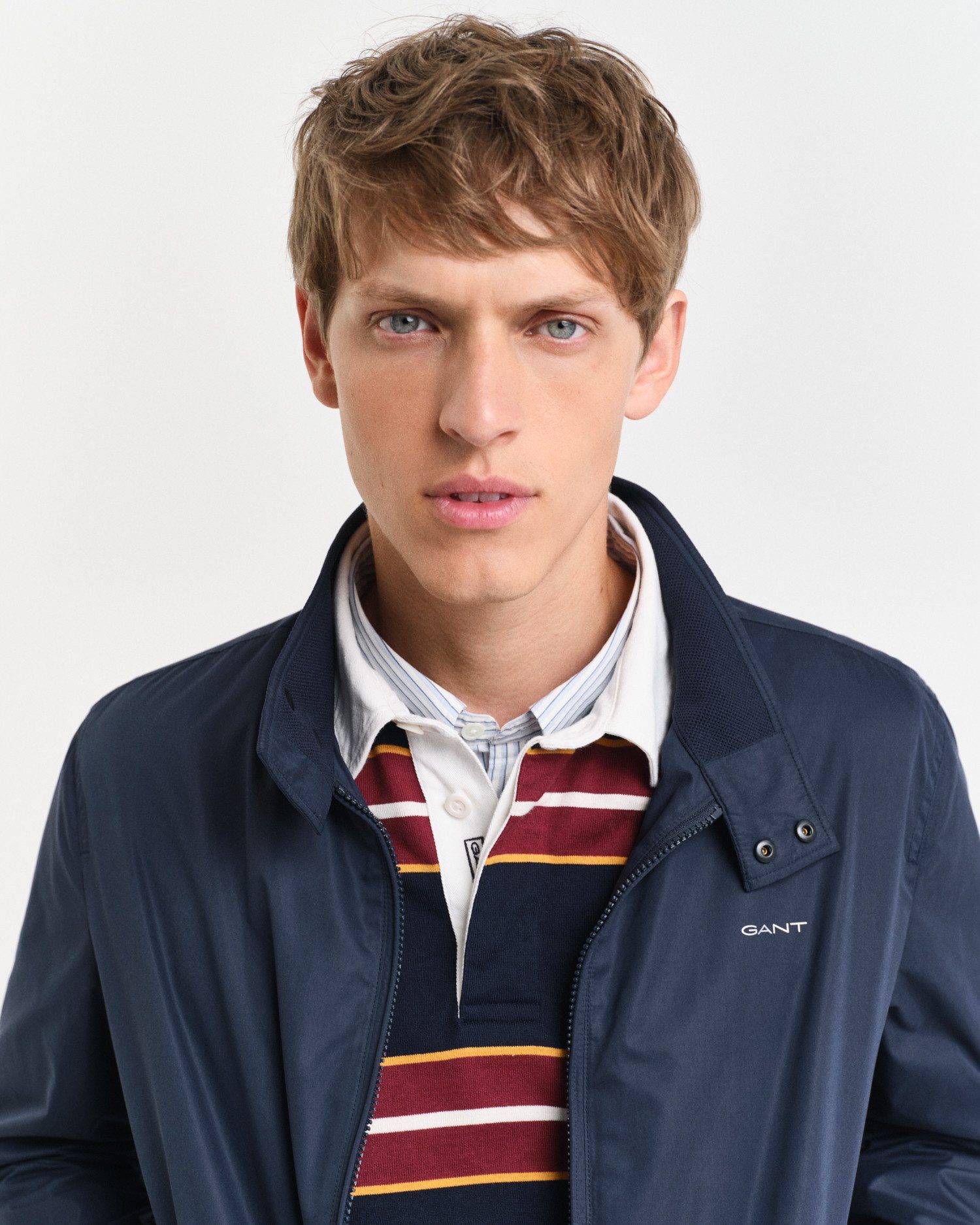 Gant Blouson Leichte, taillierte Jacke, wetterbeständige Harrington Jacke Klassisch