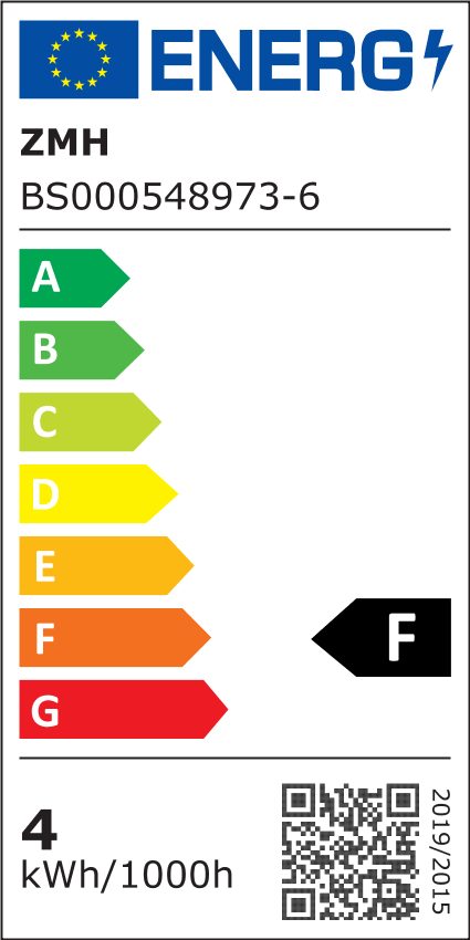 Energieeffizienzklasse: 