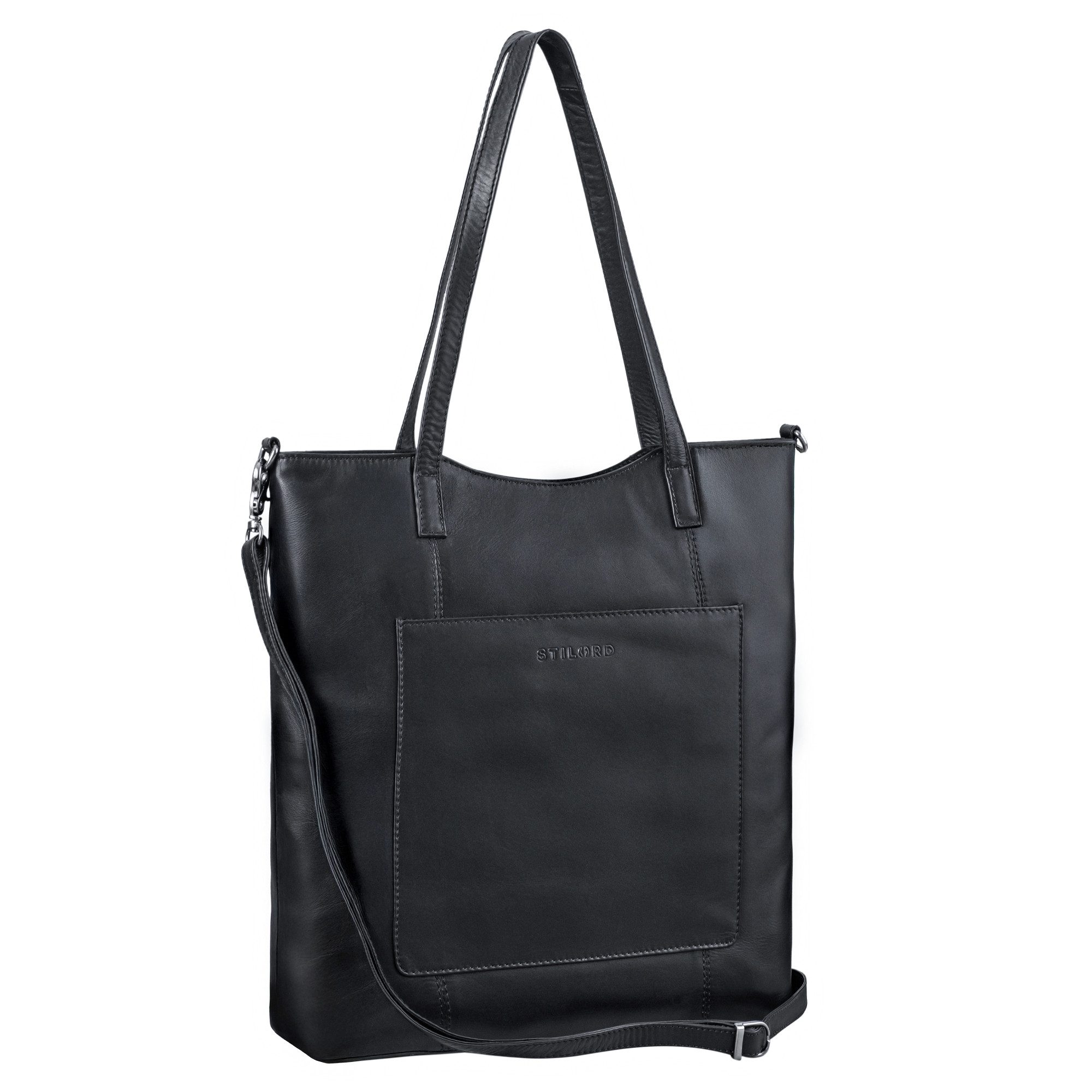 STILORD Handtasche "Trixie" XL Shopper Leder Damen mit Schultergurt für 16 Zoll Laptop. Reduzierter Preis € 139,90. Unverbindliche Preisempfehlung € 159,90, (€ 139,90 pro 1 Stk)