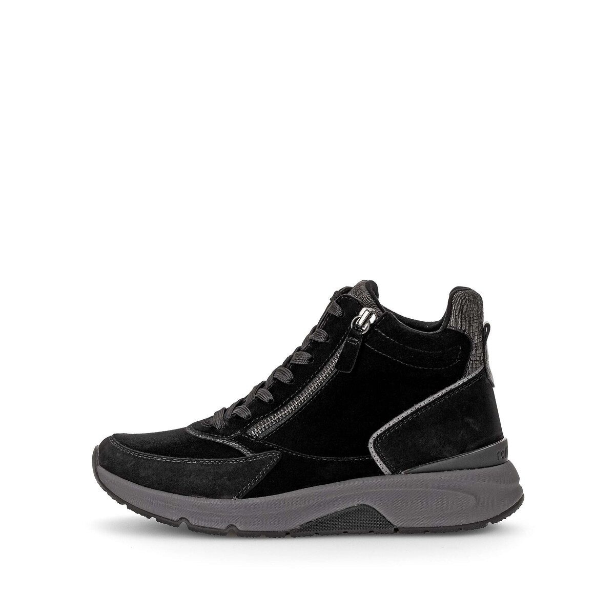 Gabor Sportliche Stiefelette Materialmix Leder Stiefelette günstig online kaufen