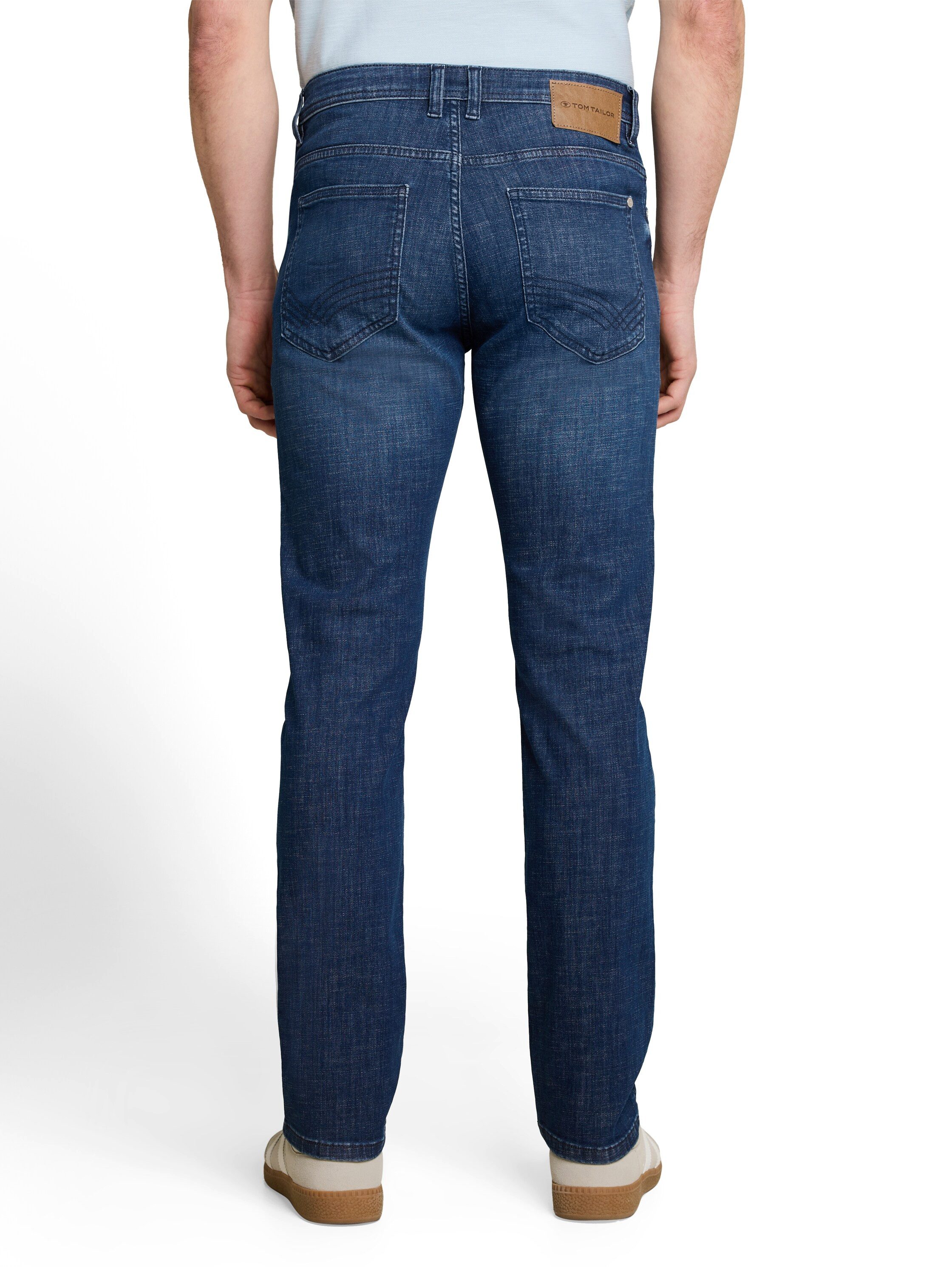 TOM TAILOR 5-Pocket-Jeans Style JOSH Regular Fit Jeans mit Stretch