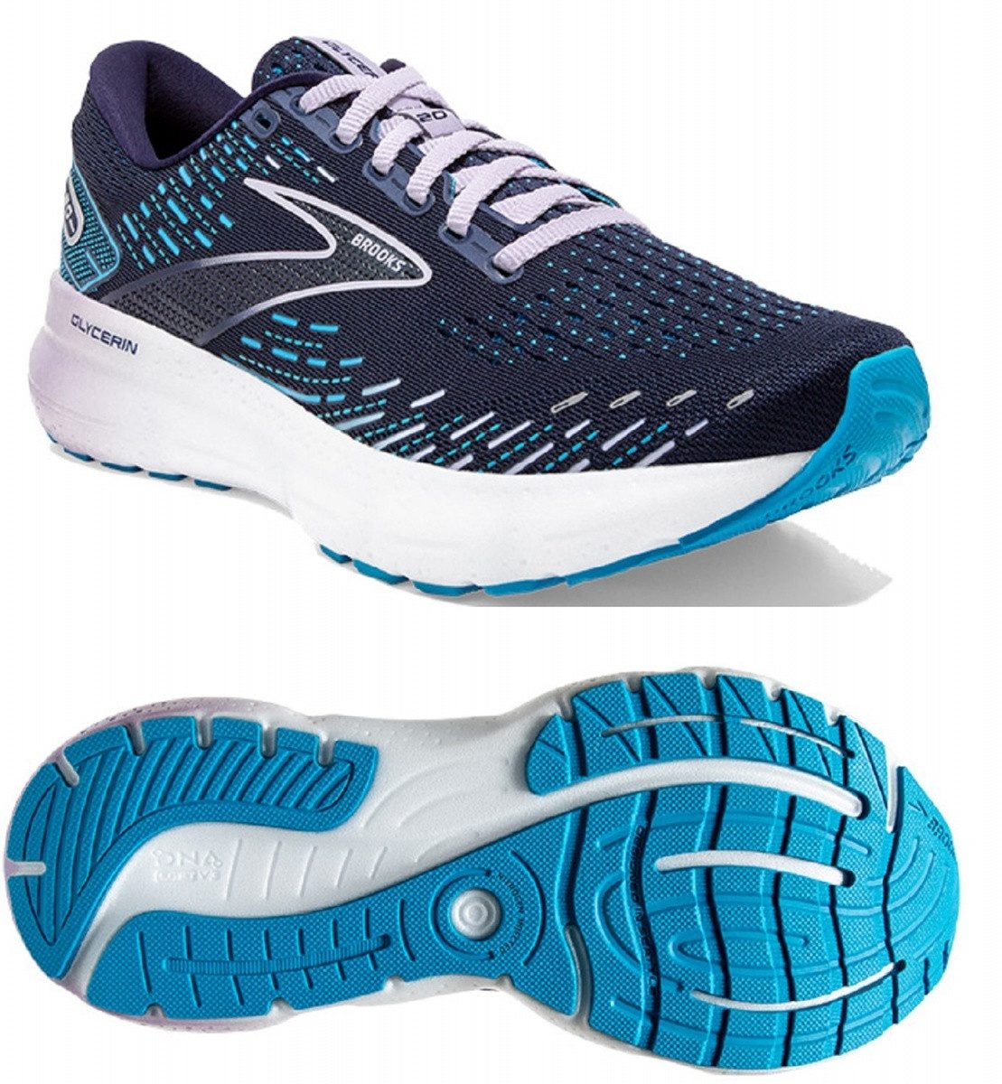 Brooks Brooks Glycerin 20 Damen Running Laufschuhe 120369 1B 499 Laufschuh