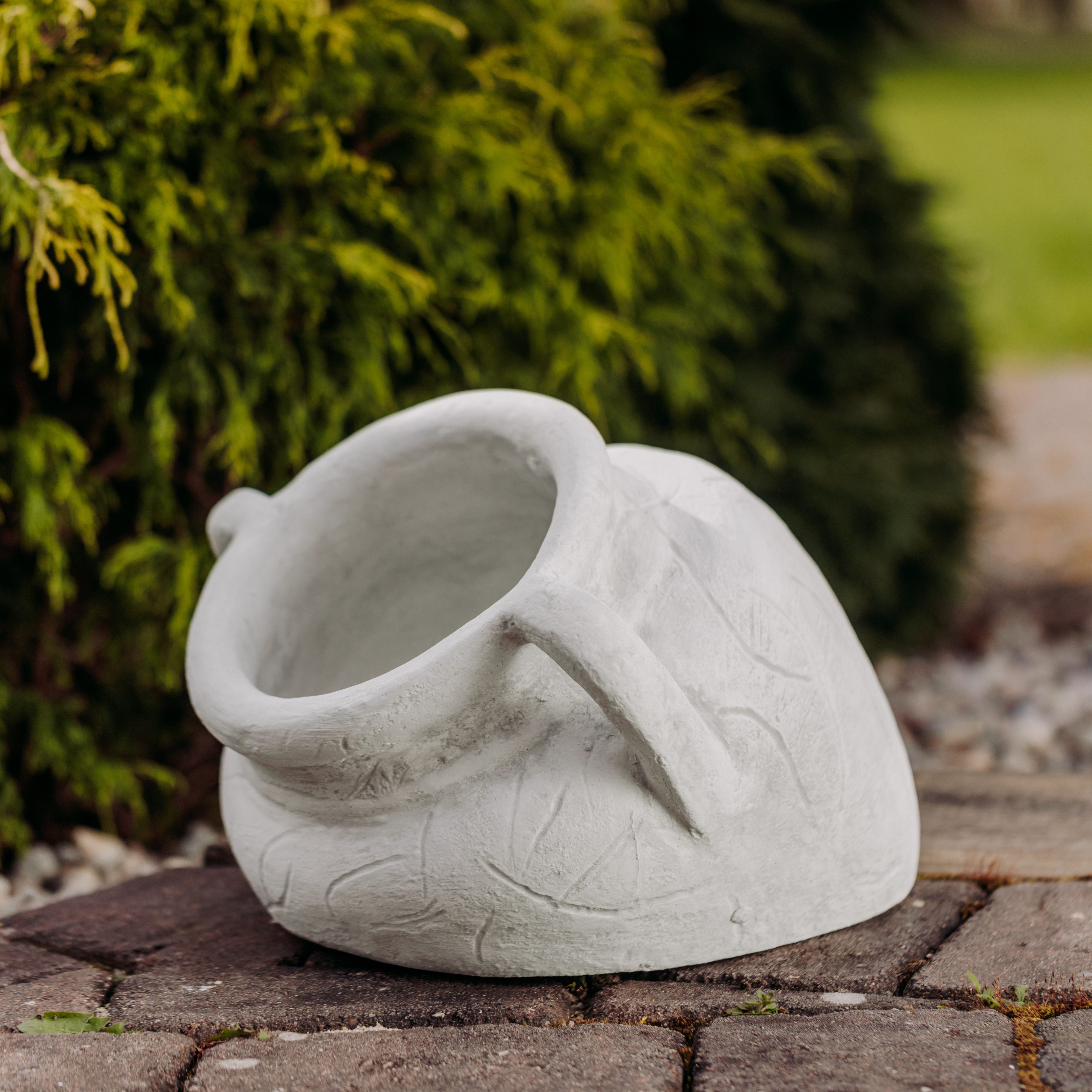 gartendekoparadies.de Pflanzkübel Amphore als Blumengefäß Pflanzgefäß, H. 28 cm, 6 Liter, 22 kg, Frostsicher