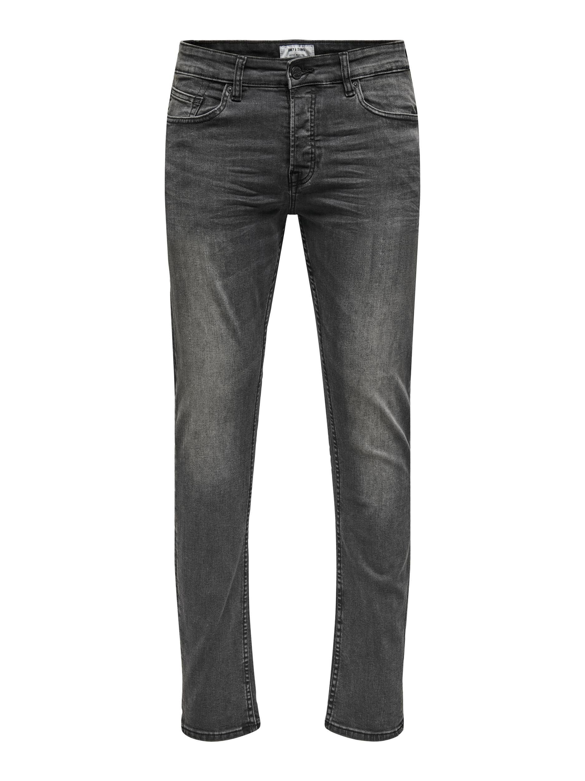 Only & Sons Herren Jeans ONSLOOM BLACK DCC 0448 - Slim Fit - Schwarz - Blac günstig online kaufen