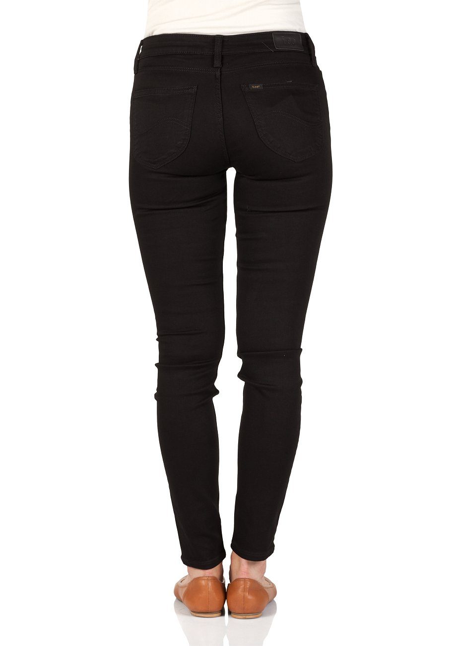 Lee® Skinny-fit-Jeans Scarlett High (FS47) Stretchanteil Rinse Black Jeanshose mit