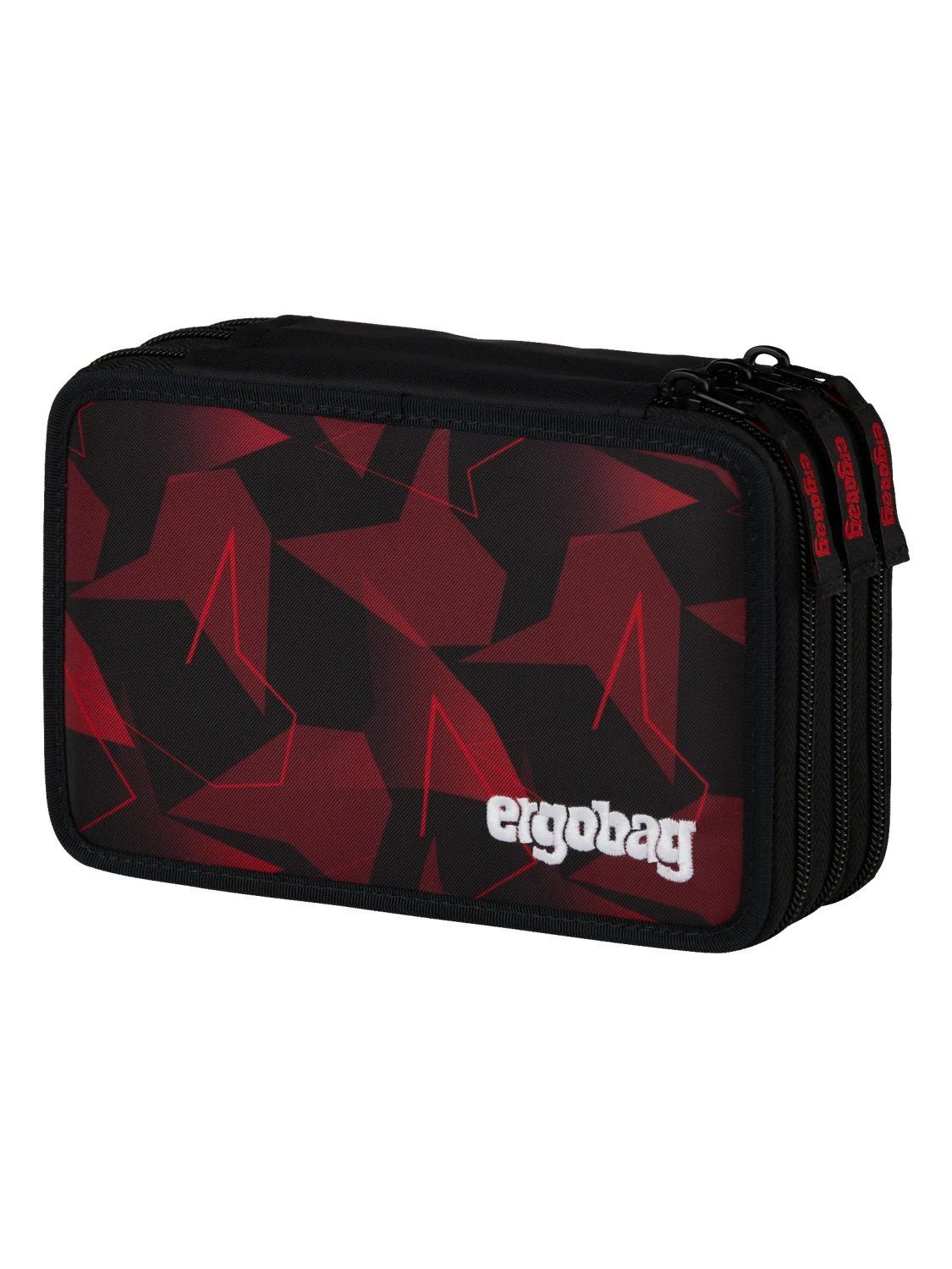 ergobag Federmäppchen Maxi Mäppchen, (41-tlg), mit Stiften befüllt