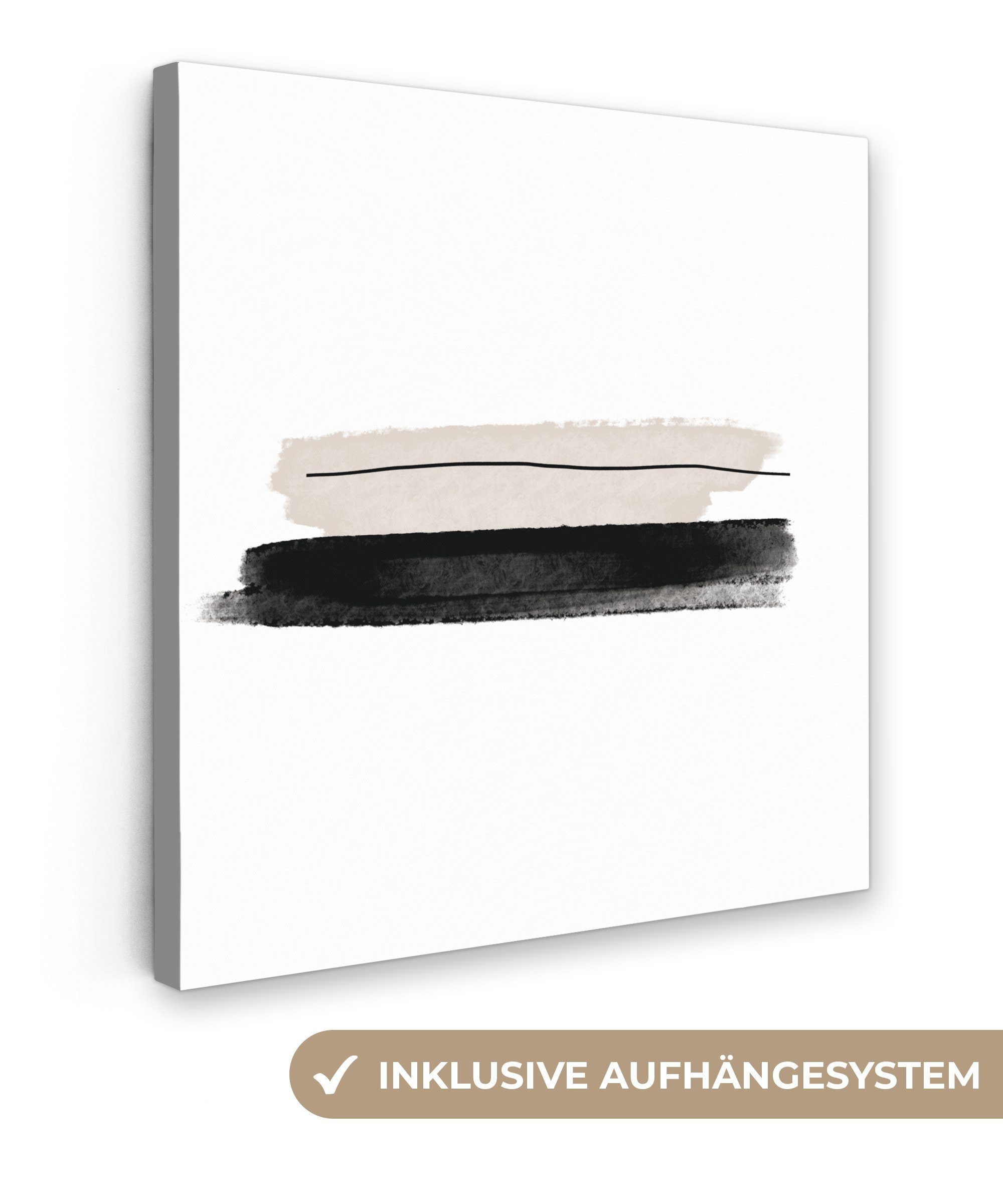 OneMillionCanvasses® Leinwandbild Abstrakt - Linien - günstig online kaufen