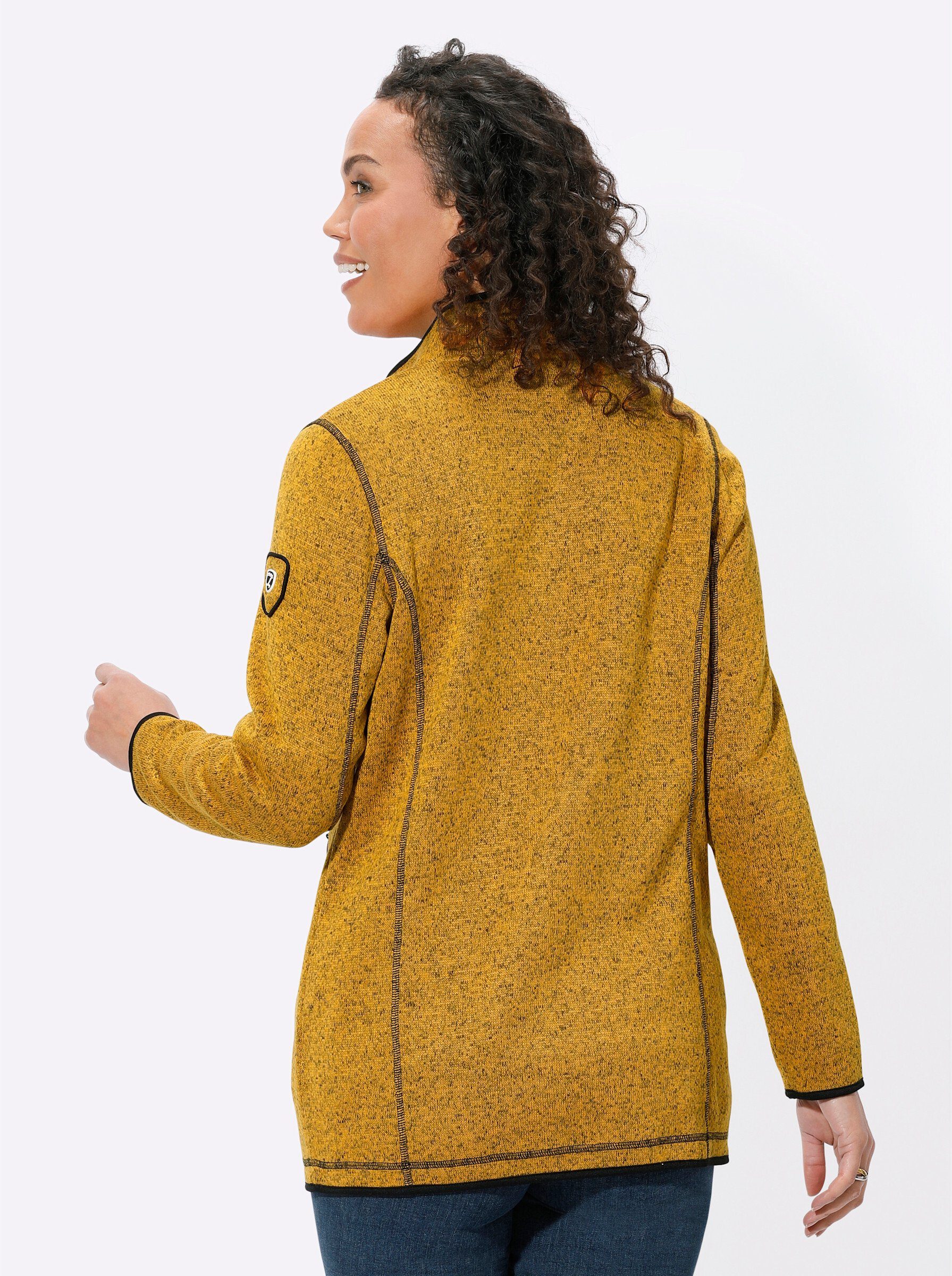 Witt Fleecejacke Strick-Fleecejacke Langarm günstig online kaufen