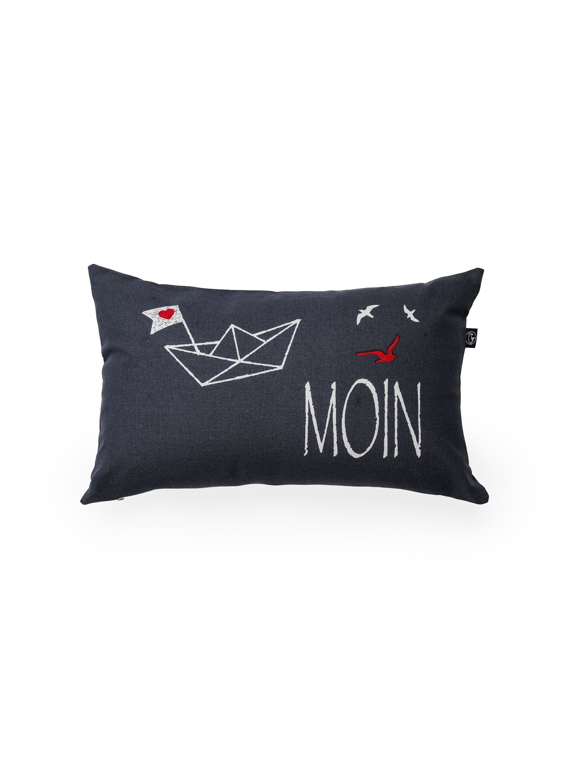 Schietwetter Kissenbezug Accessoire, Sonstiges Kissenbezug "Moin", günstig online kaufen