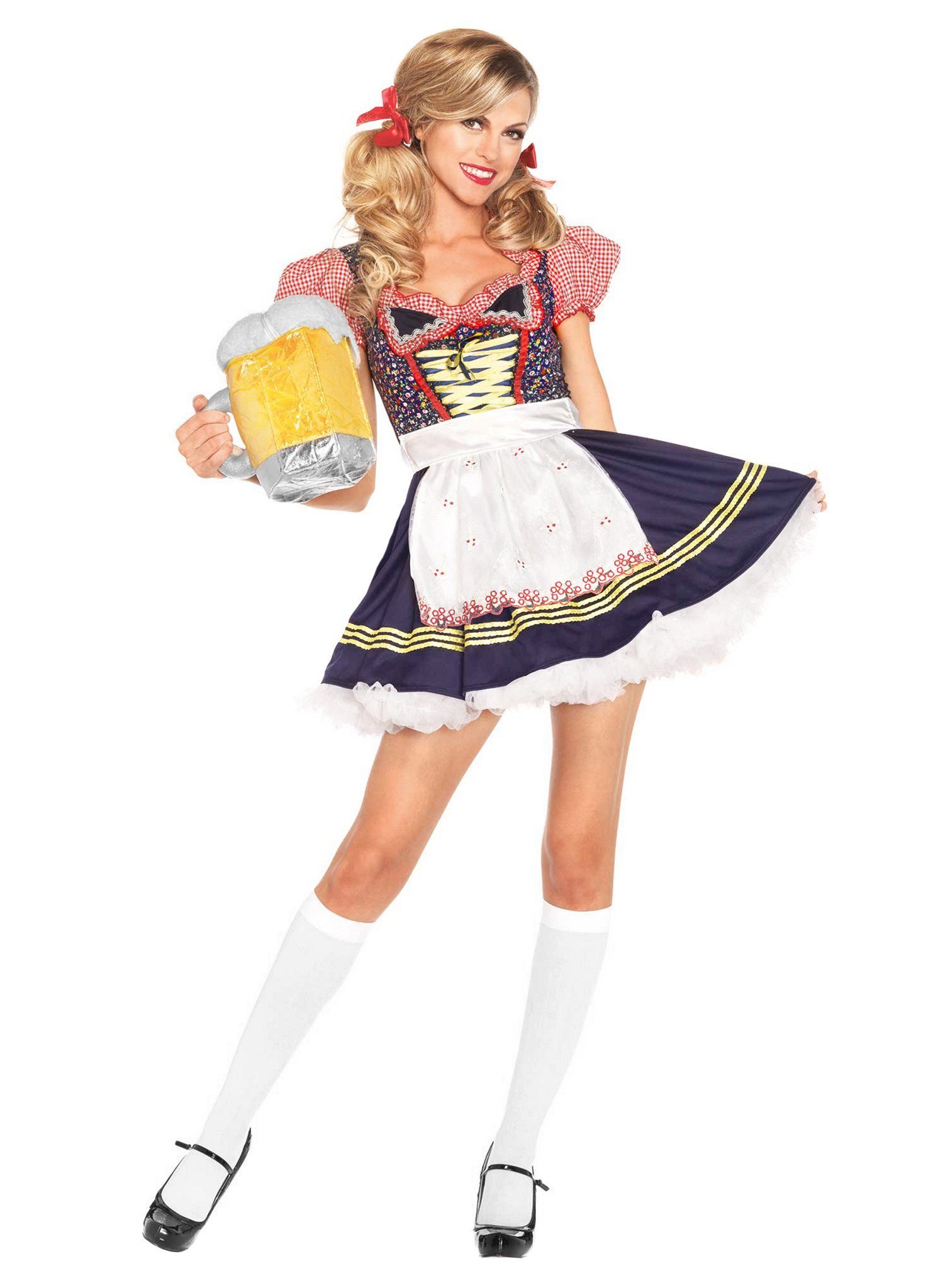 Leg Avenue Kostüm Biergarten Beauty, Oktoberfest Kostüm für die bezaubernde Bayerin
