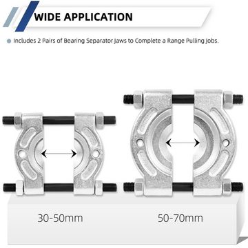 CCLIFE Werkzeugset 12 tlg Lagerabzieher Trennmesser Kugelgelenk Trennvorrichtung Abzieher