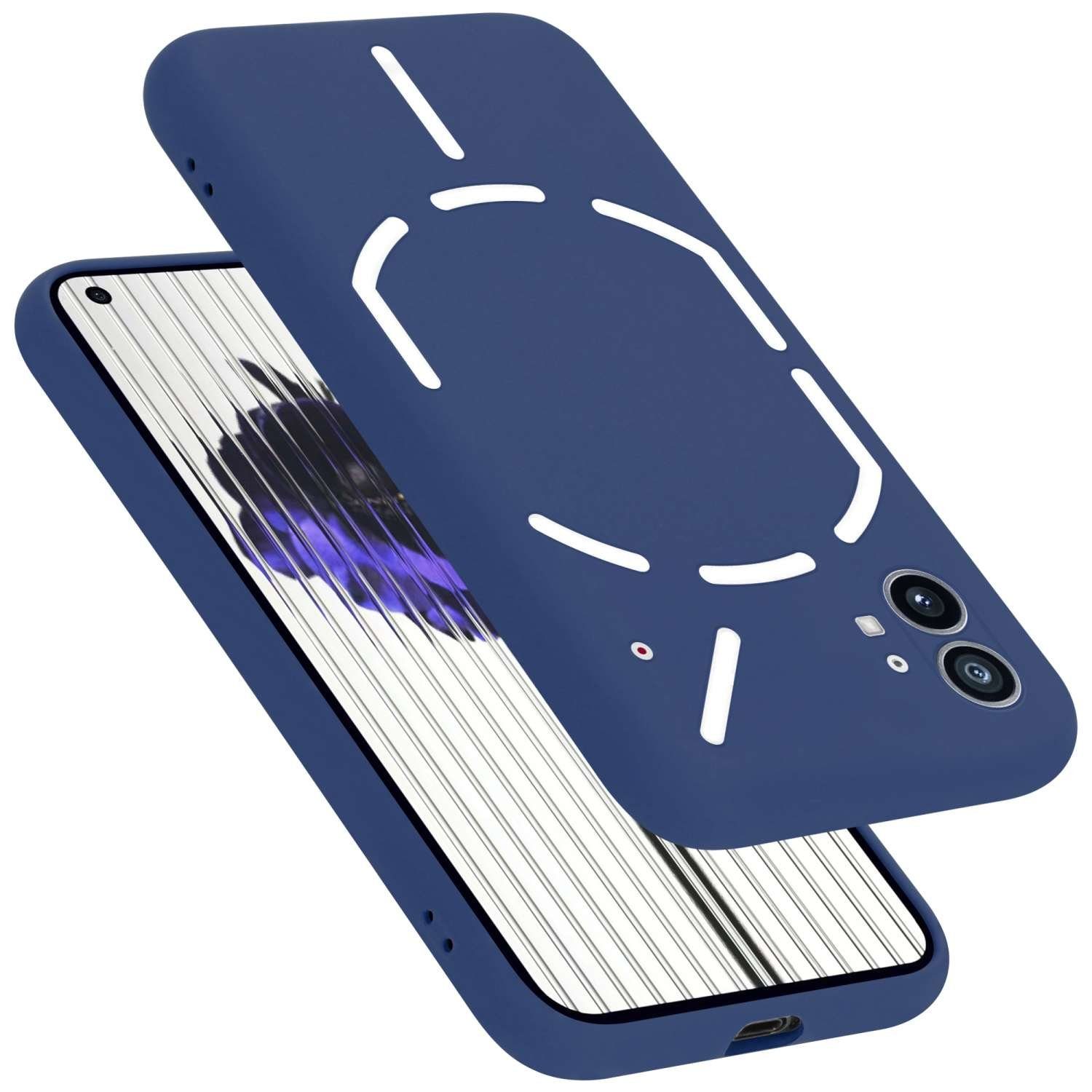 Cadorabo Handyhülle für Hülle Nothing Phone (1), Flexible Hülle TPU Silikon Schutzhülle Back Cover Case