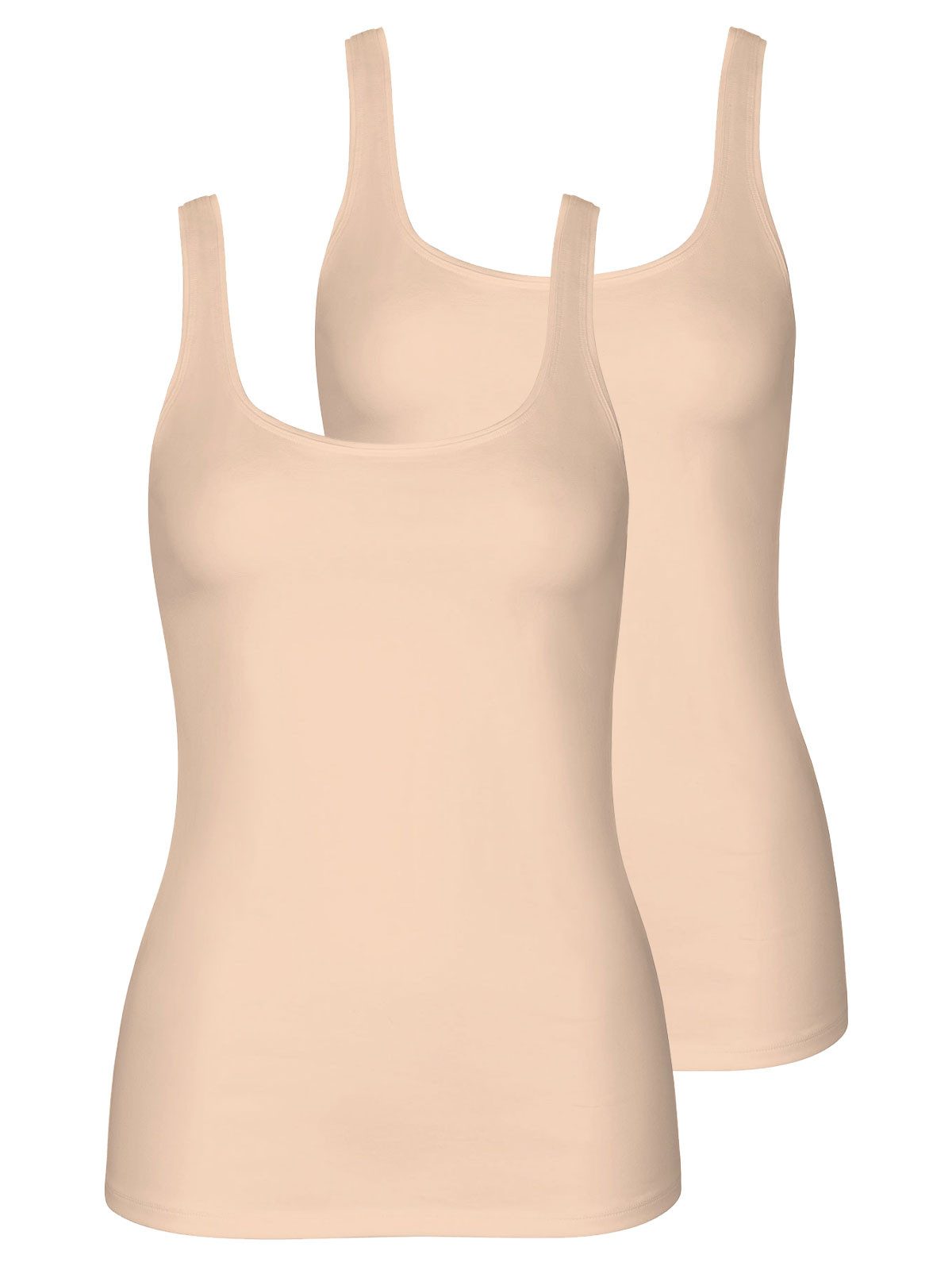 Achseltop 2er Pack Damen Trägerhemd Kaia