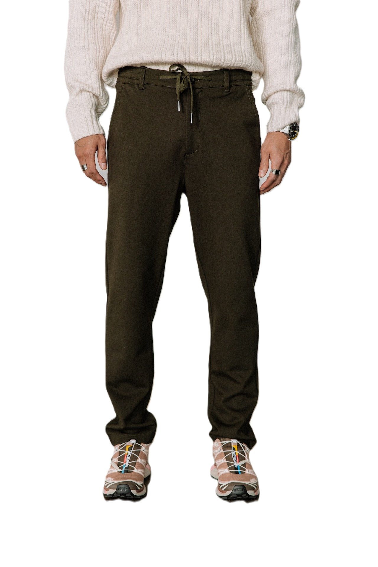 Freeman T. Porter Chinohose Derek Comfy - Relaxed Fit Hose - Stoffhose - Businesshose