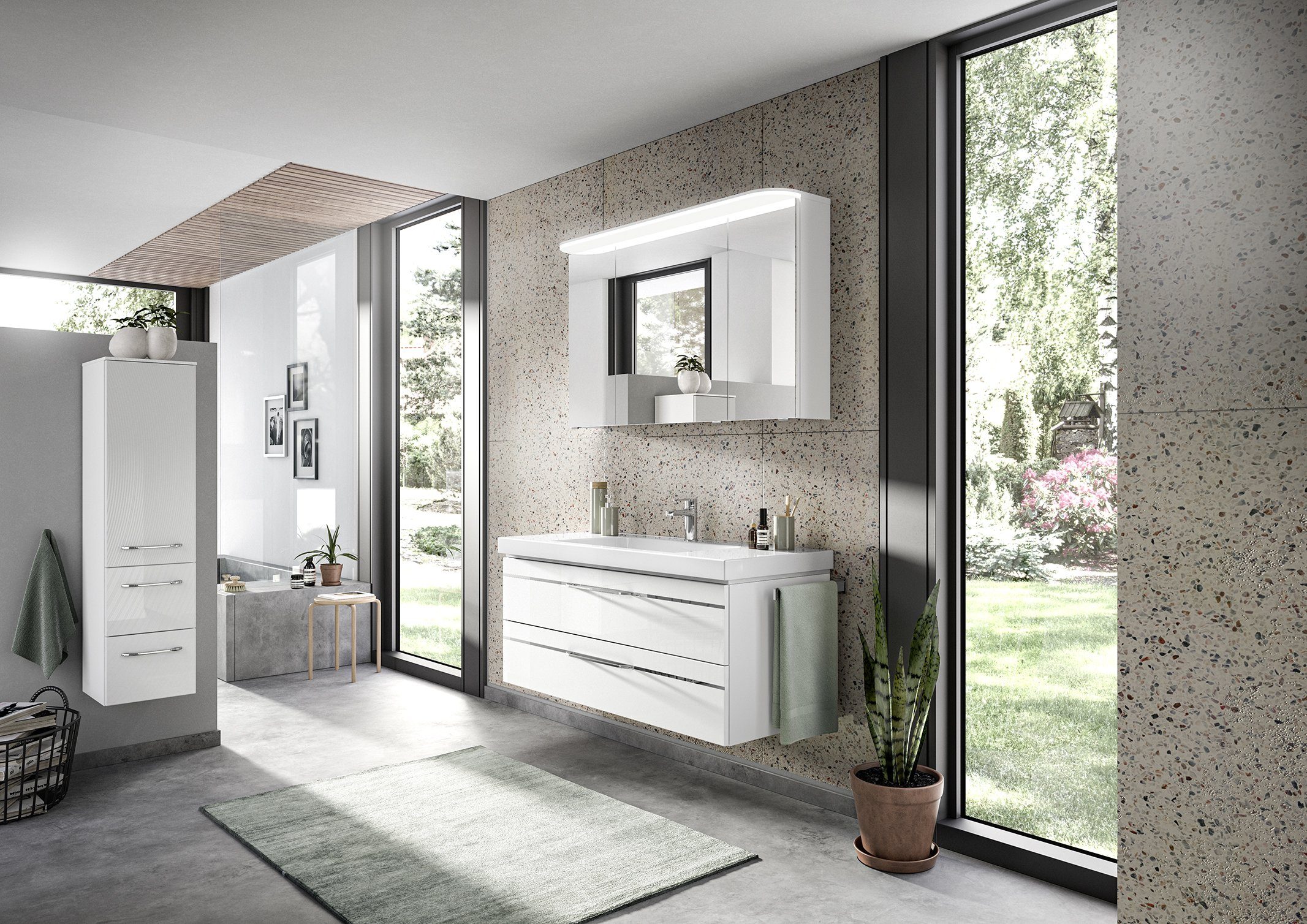 PELIPAL Badmöbel-Set Set, Balto Sprint - Möbel für stilvolles Zuhause