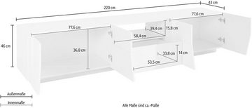 INOSIGN Lowboard alien, Breite ca. 220 cm