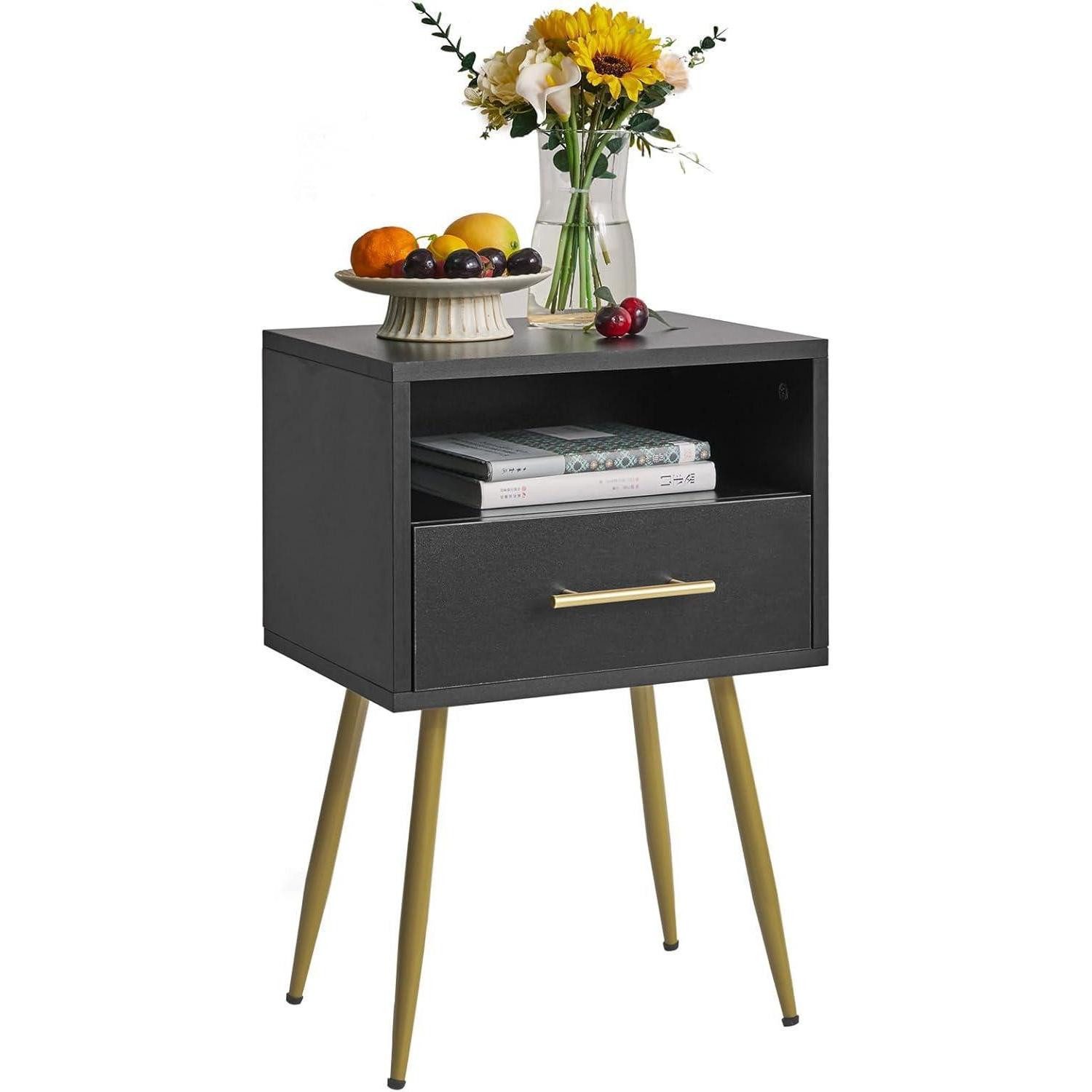 LuxusKollektion Nachttisch Nachttisch Mid-Century Modern mit günstig online kaufen