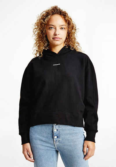 Calvin Klein Jeans Kapuzensweatshirt »MICRO BRANDING HOODIE« mit Calvin Klein Jeans Micro Logo-Schriftzug