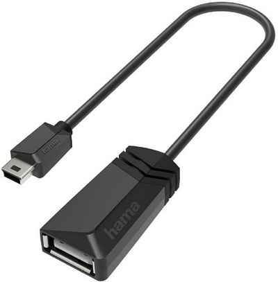 Hama USB OTG Adapter, Micro USB Stecker – USB A Buchse Adapter Adapter