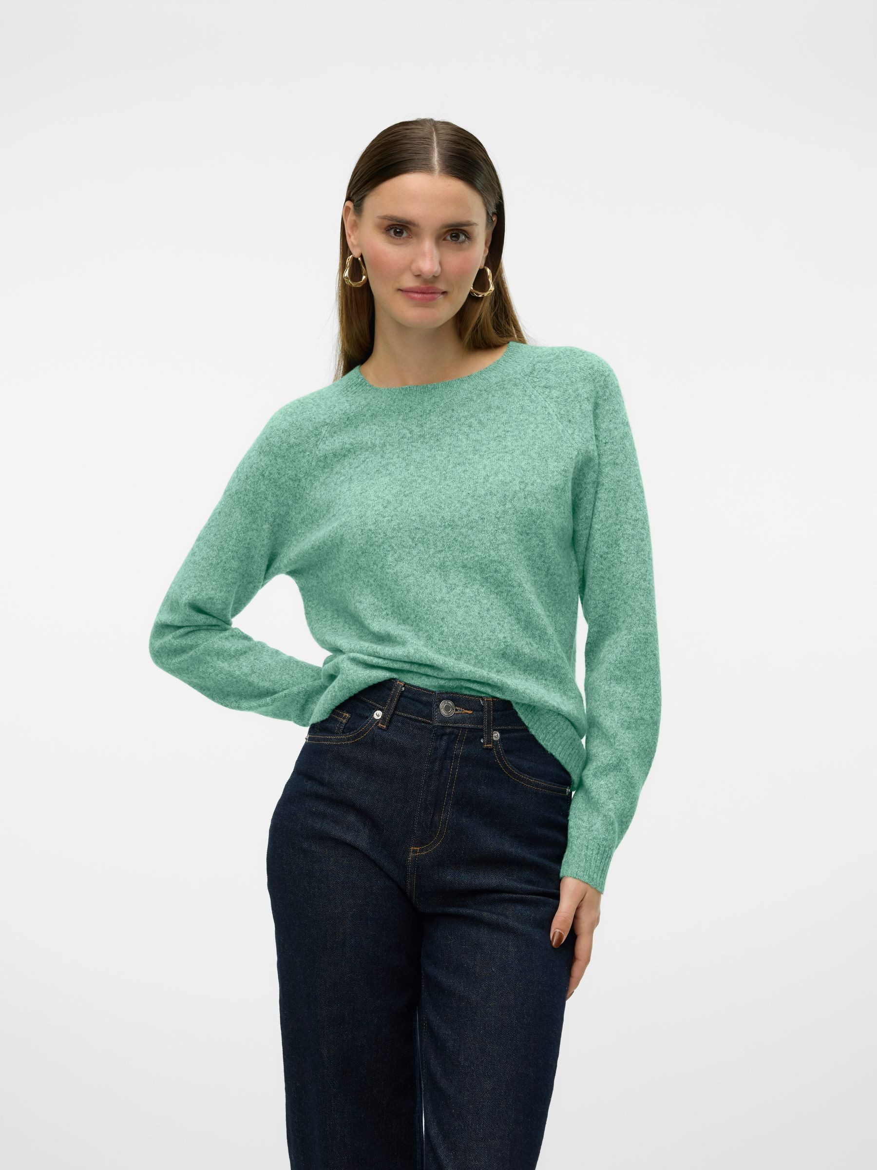 Vero Moda Strickpullover Strick Meliert Basic günstig online kaufen
