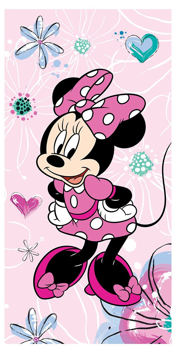 Strandtücher Minnie Mouse, Frottee (1-St)