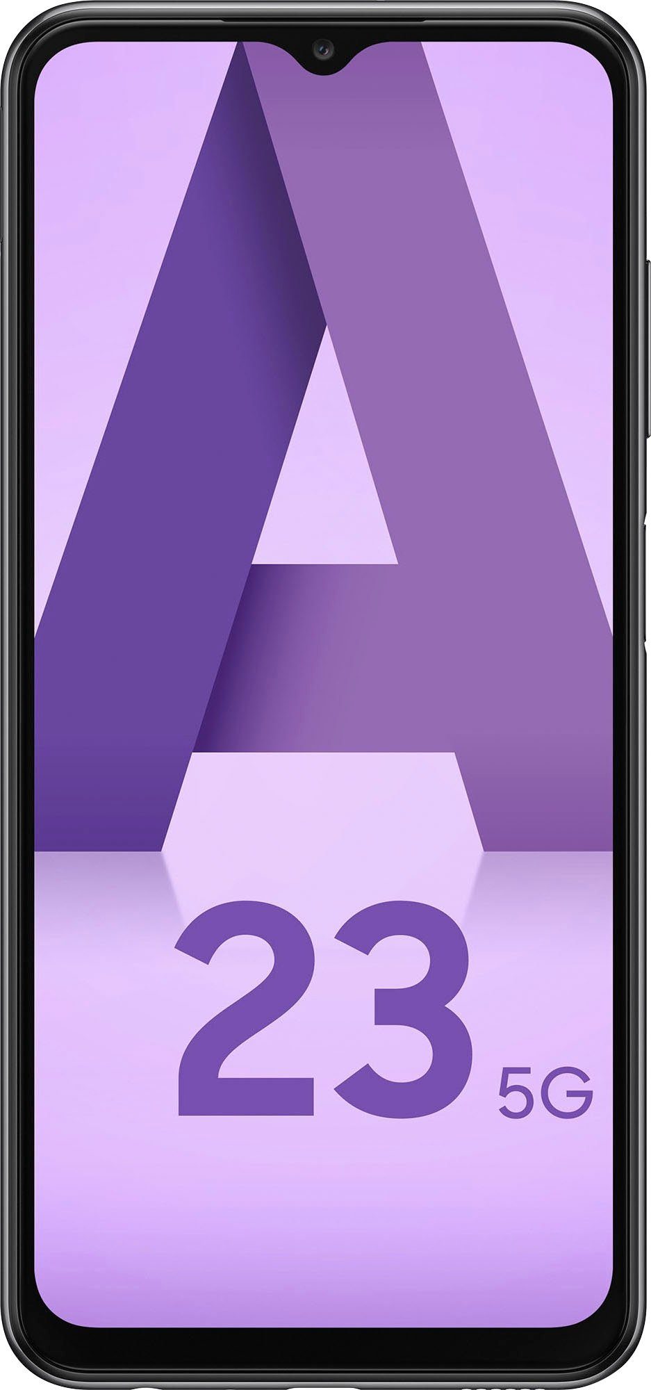 5G Zoll, GB MP Speicherplatz, Galaxy A23 Black 50 cm/6,6 Kamera) (16,72 Samsung Smartphone 64