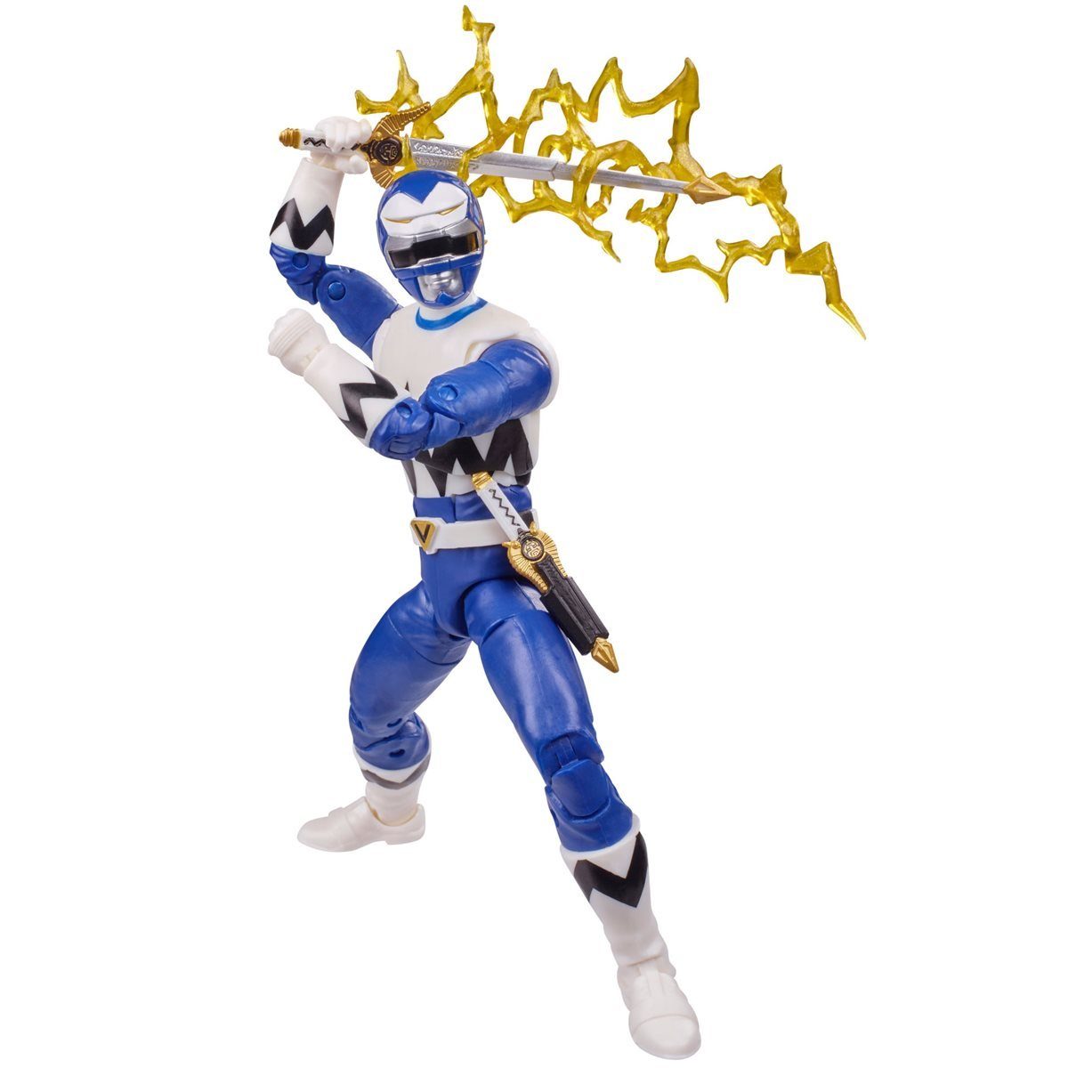 Hasbro Actionfigur Power Rangers Lightning Collection Lost Galaxy Blue Ranger Actionfigur
