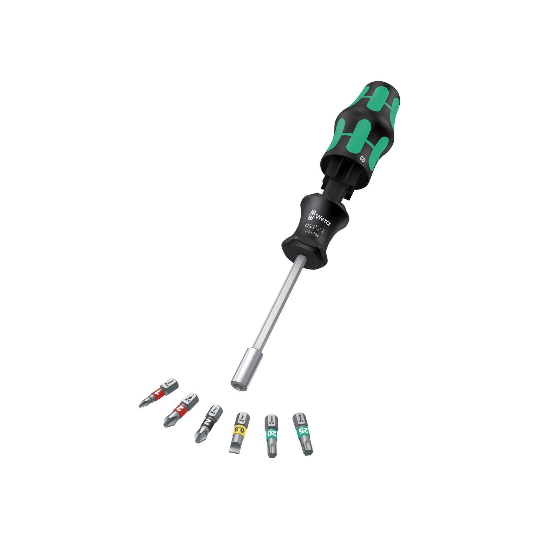 Wera Bit-Schraubendreher WERA Bits-Handhalter-Set, Kraftform Kompakt 27 Set günstig online kaufen