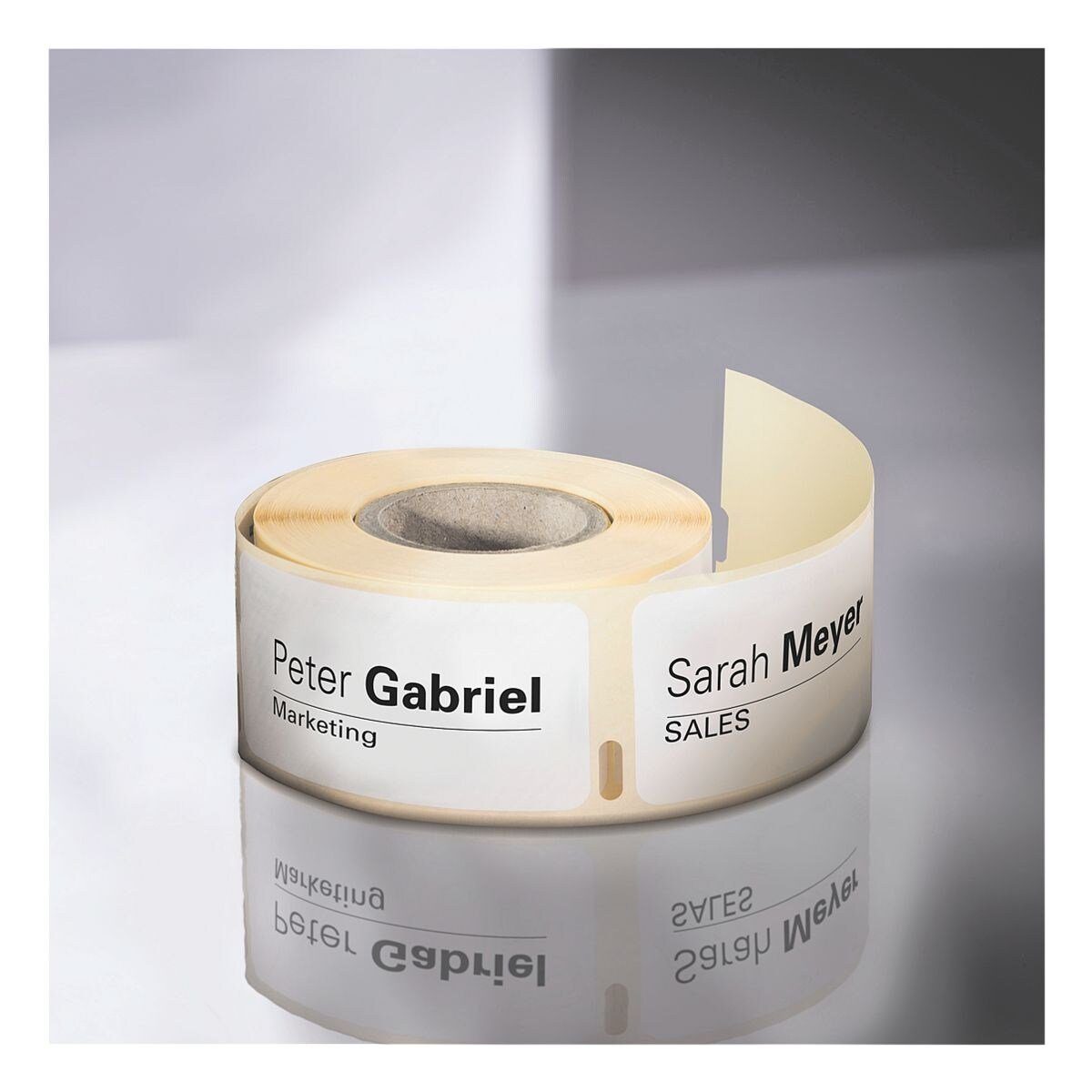 Avery Zweckform Thermorolle AS0722560, entspricht DYMO® S0722560, 200 Namensetikett 41/89 mm, wiederablösbar