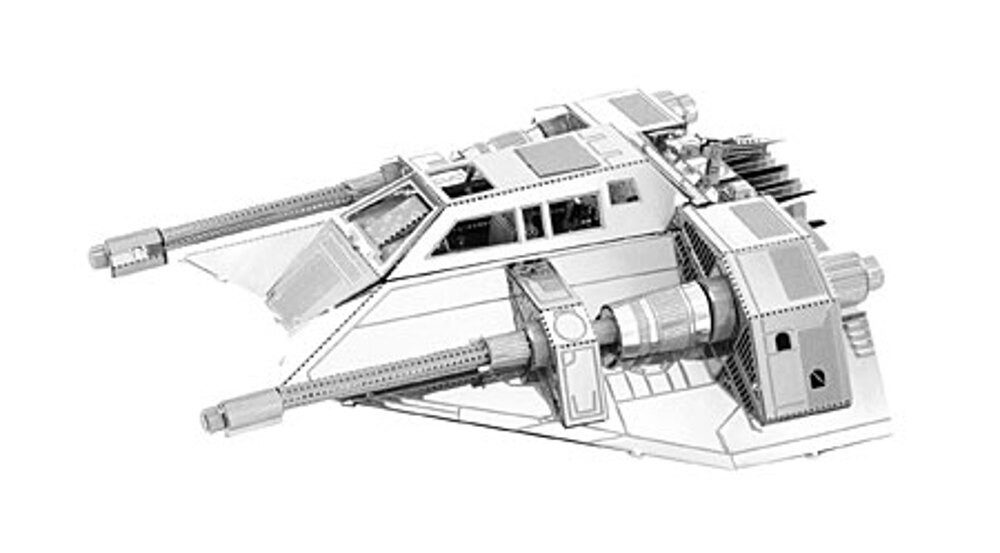 Puzzle Star Wars Metal Earth, Snow Speeder - 3D Metall Puzzle