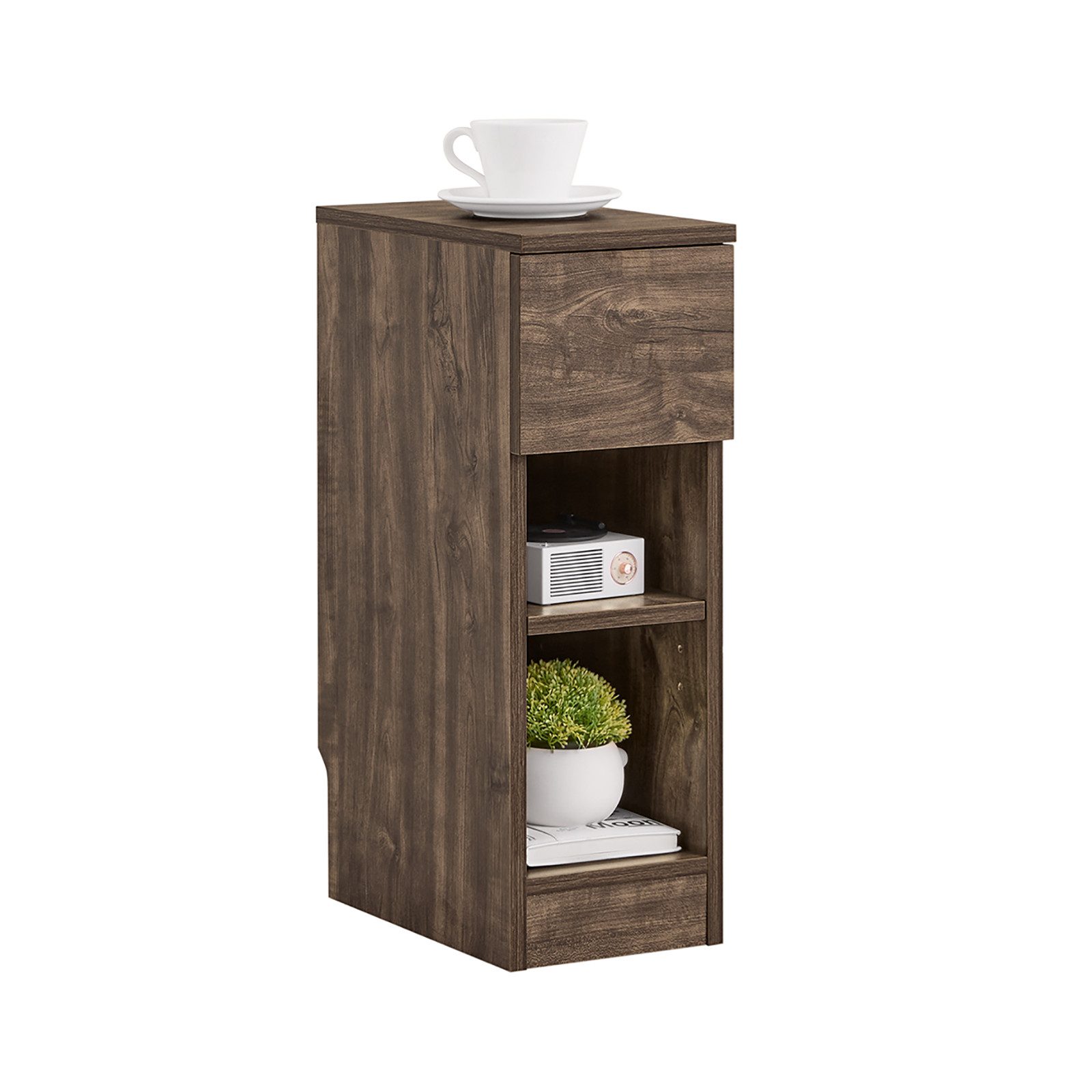 SoBuy Nachttisch FBT111, (1-St), Beistelltisch schmal, günstig online kaufen