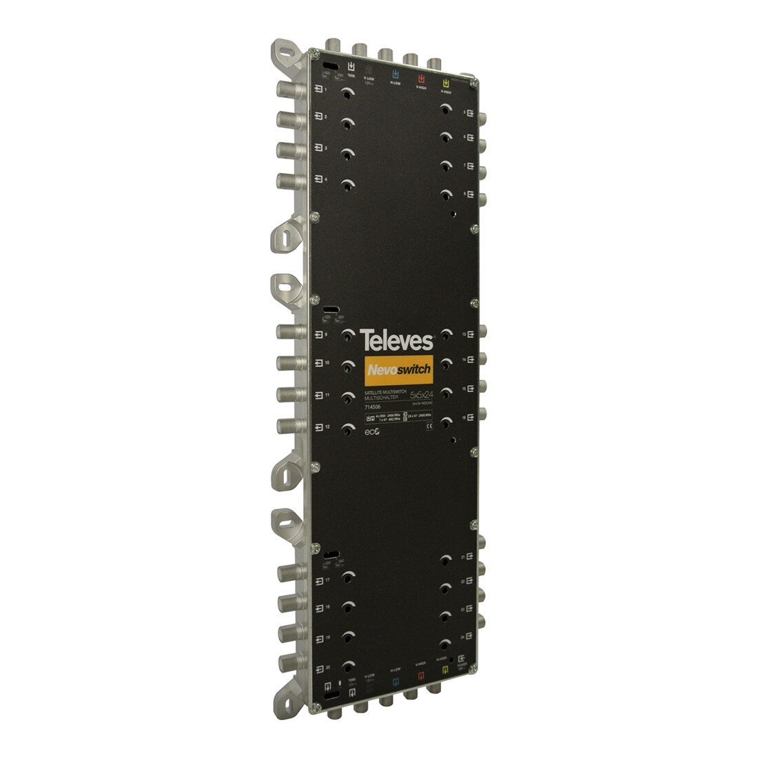 Televes Televes Multischalter 5 in 24 Guß NEVO recpower kask. MS524C SAT-Antenne