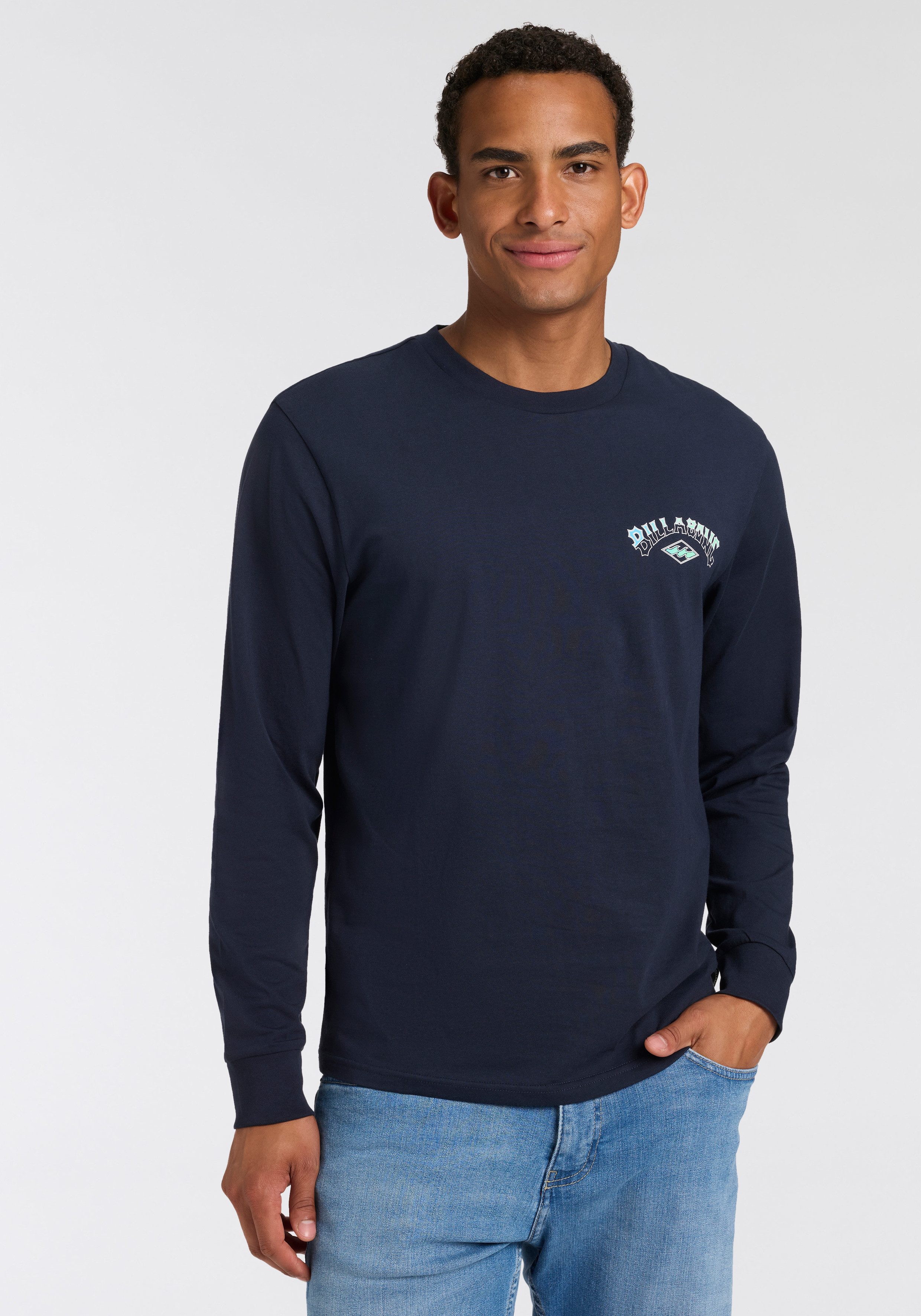Quiksilver Longsleeve SURF LOCK UP OMNI LS PACK (2-tlg) Doppelpack mit 2 Teilen, Langarm-Design, aus Baumwolle