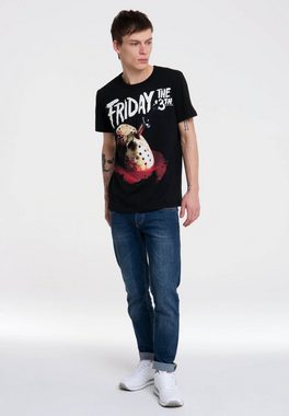 LOGOSHIRT T-Shirt Friday The 13th mit coolem Motiv