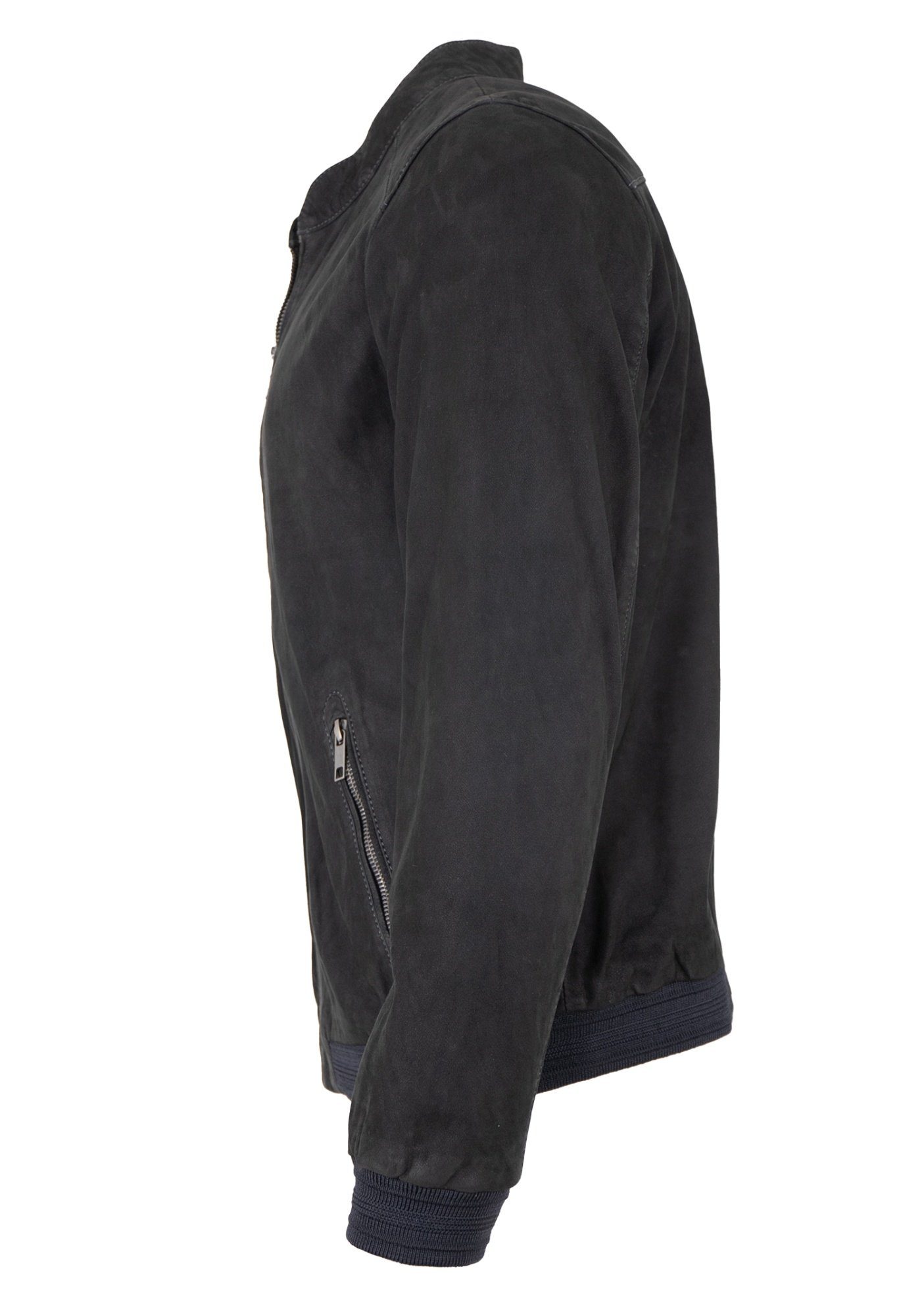 Deercraft Lederjacke Dmhaven S22 Lnuv Deercraft - Herren Lederjacke Lammnub günstig online kaufen