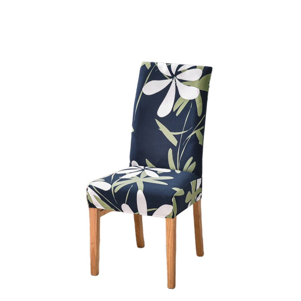 Minicloss Stuhlhusse Elastische Moderne Bedruckte Stuhlhussen Stretch Abnehmbare, Waschbar Stuhlüberzug für Esszimmer, Partys Deko, Hochzeit
