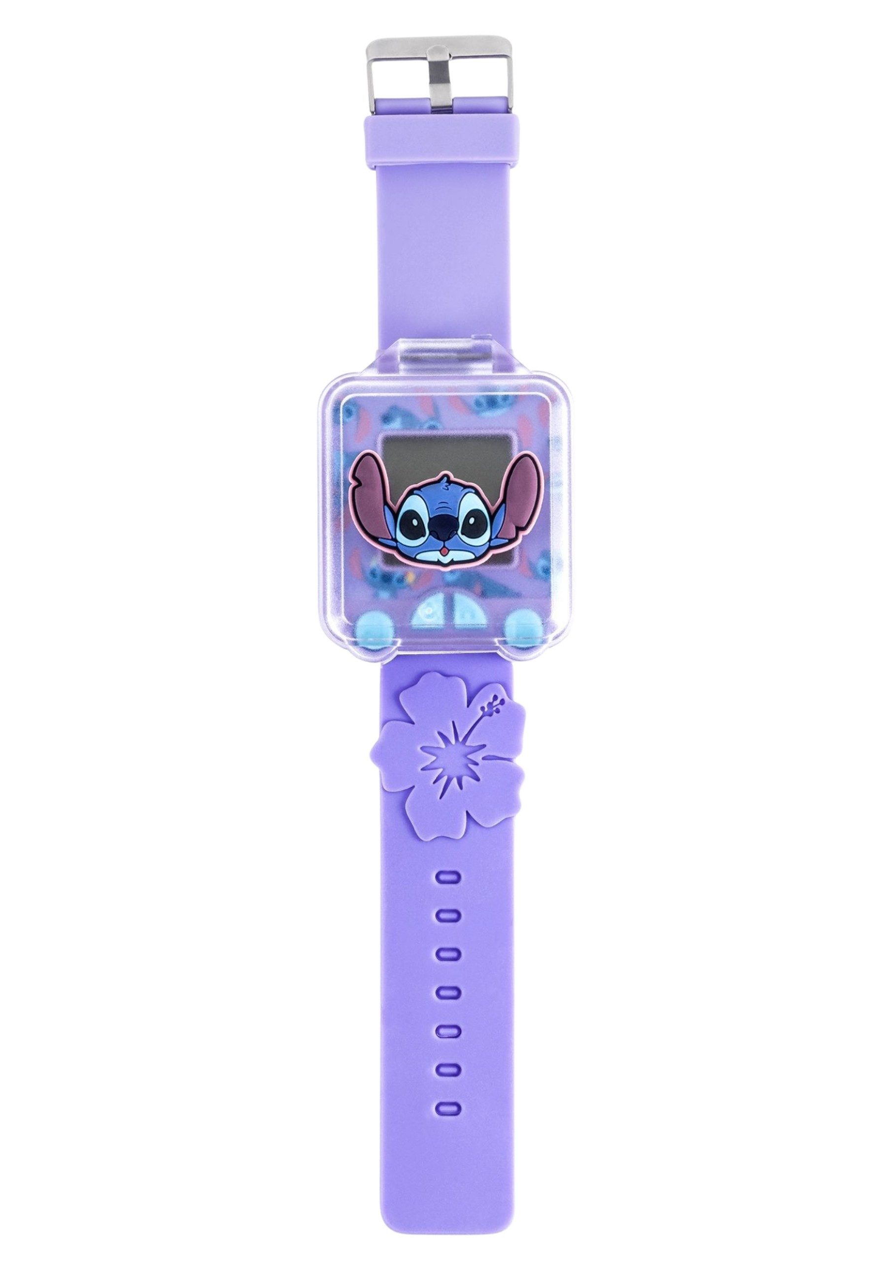 Disney Armband Stitch Lern-Uhr mit Lila Armband (Set)