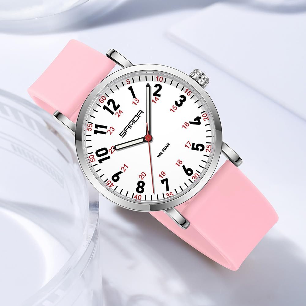 RWEUOQ Quarzuhr Analoge Quarzuhr für Damen, günstig online kaufen