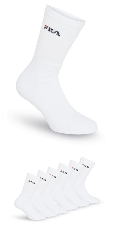Fila Sportsocken "UNISEX CREW TENNIS FULL TERRY SOCKS", (6 Paar), mit einge günstig online kaufen