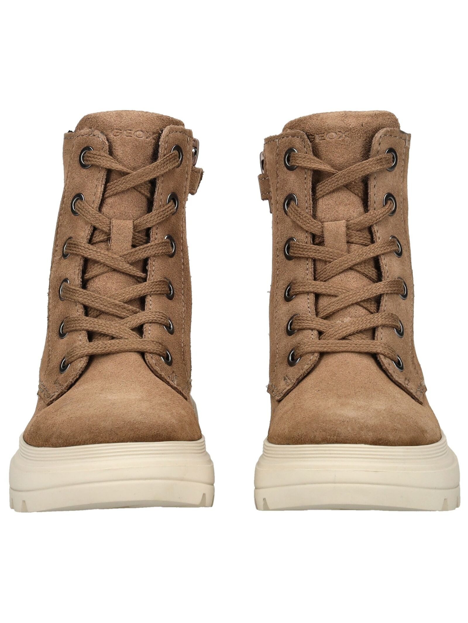 Geox Stiefelette Veloursleder Schnürstiefelette