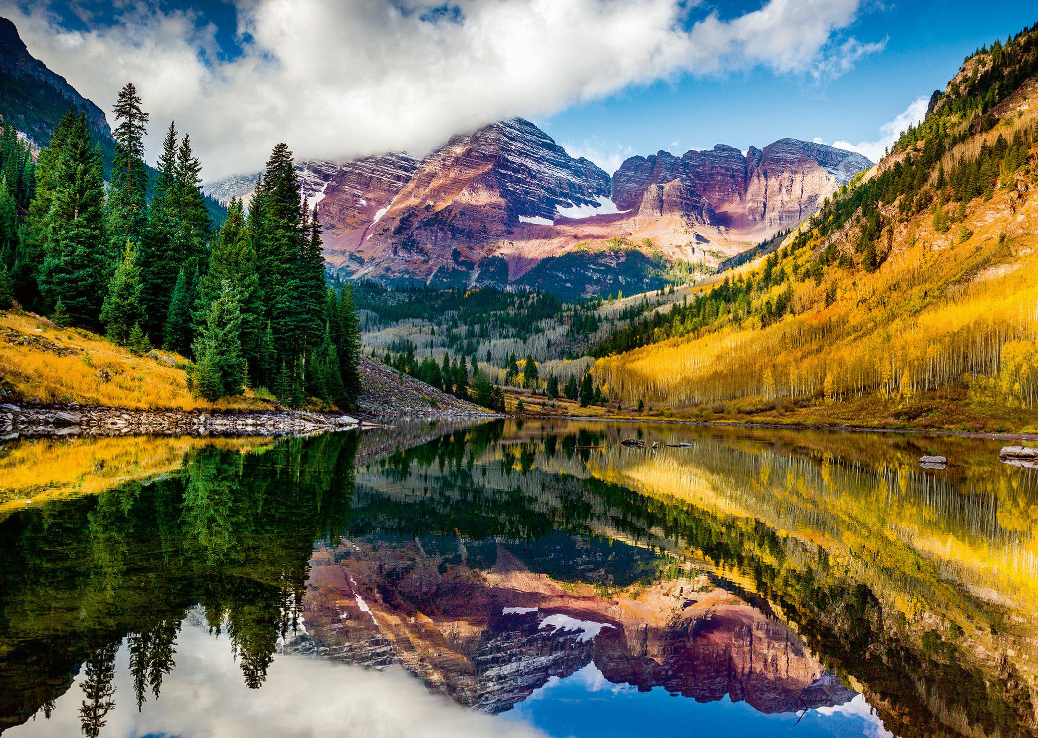 Ravensburger Puzzle Beautiful Mountains, Aspen, Colorado, günstig online kaufen